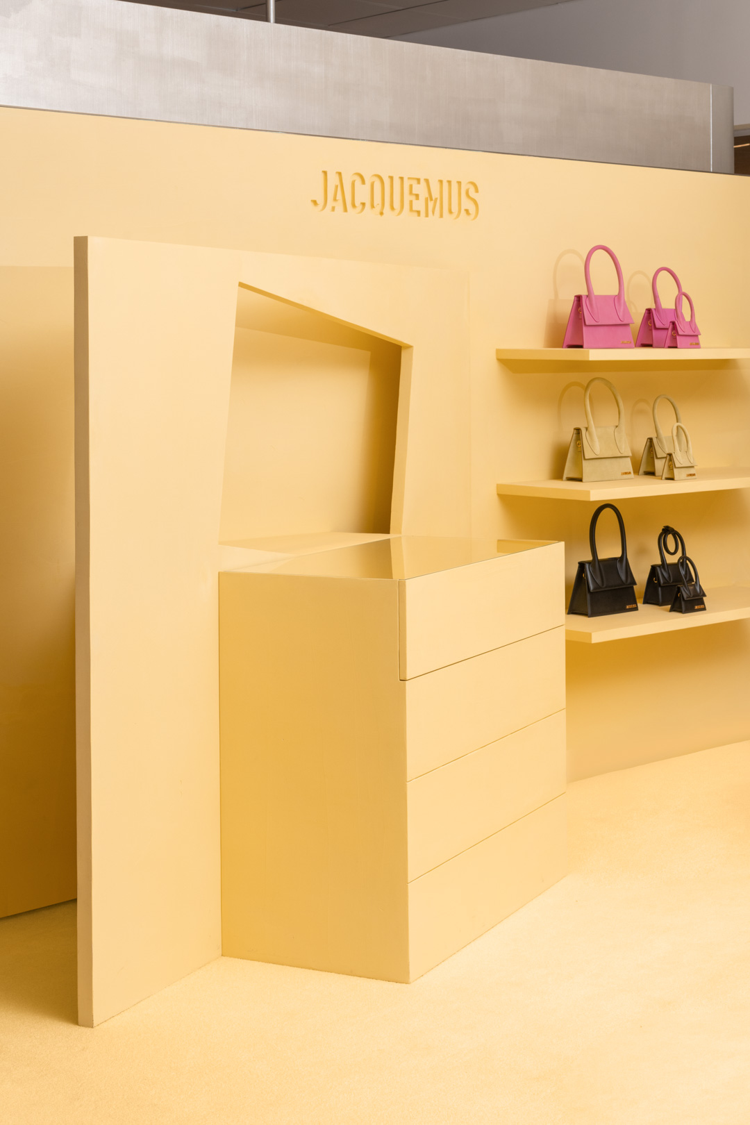 Monochrome Immersion: Inside Jacquemus’ Playful Spatial Experiments