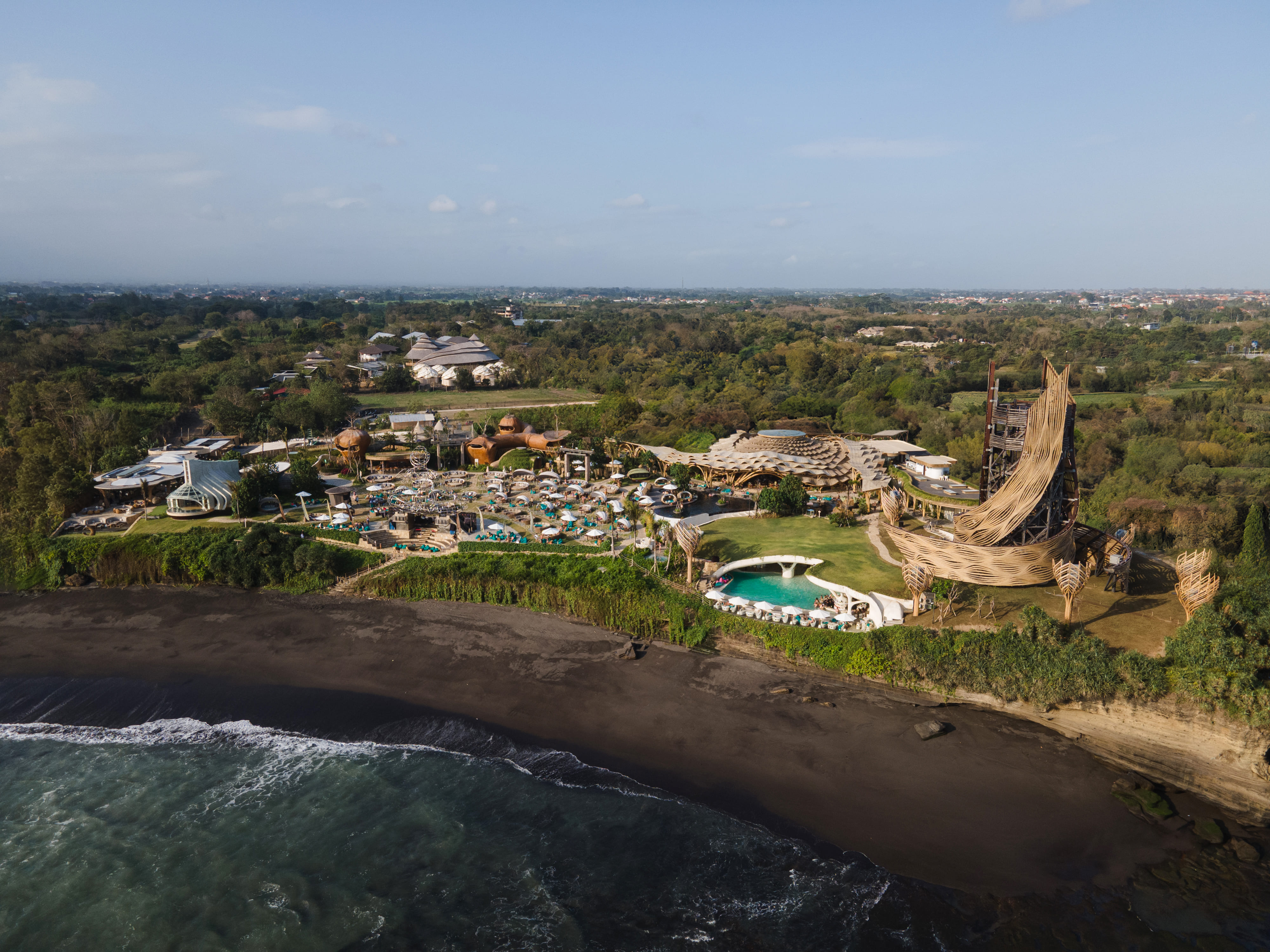 Luna Beach Club: A Vortex Above, A Cave Below