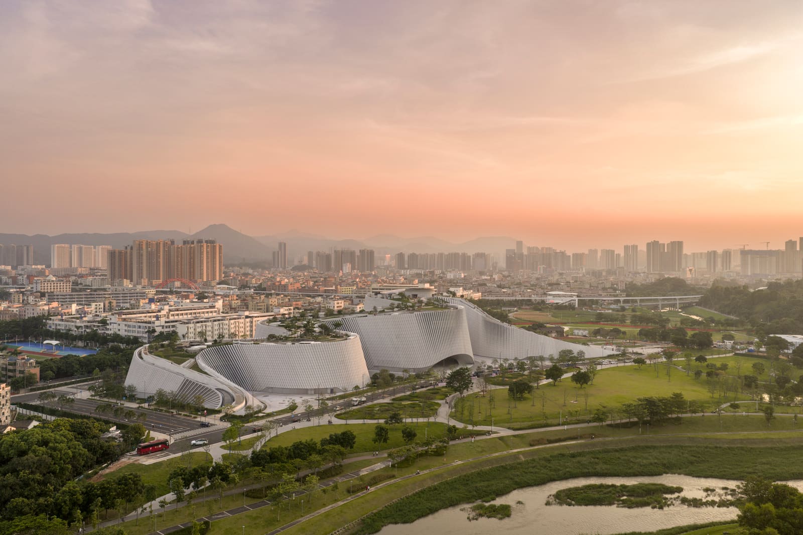 A Museum That Becomes the Land It Sits On