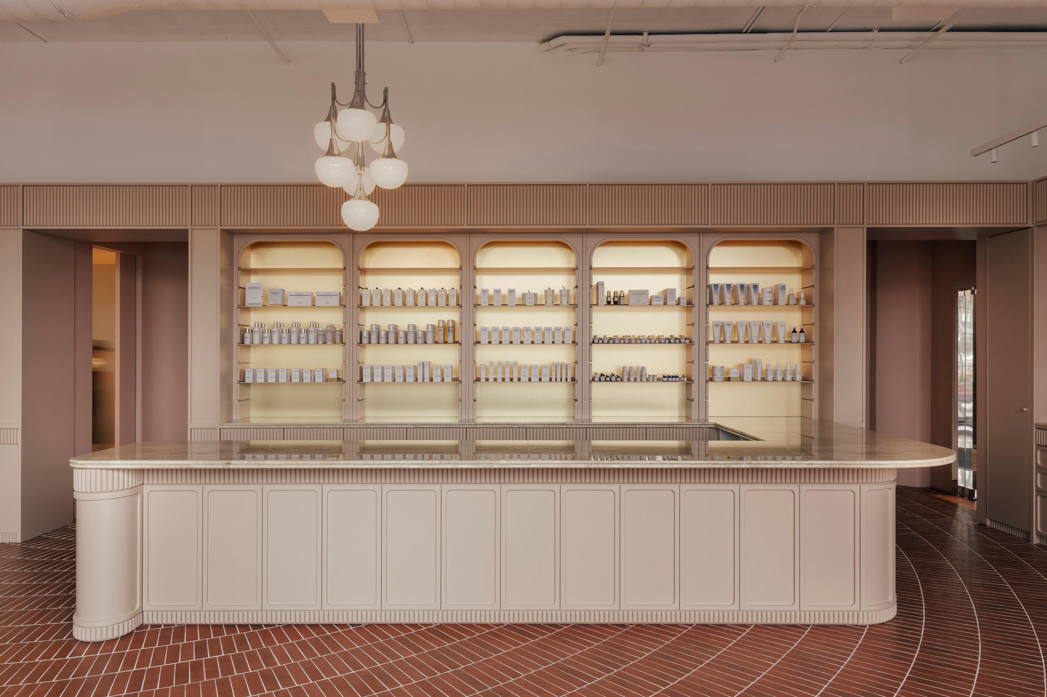ODAMI Reimagines the Apothecary for Living Beauty’s Luxury Retail Space