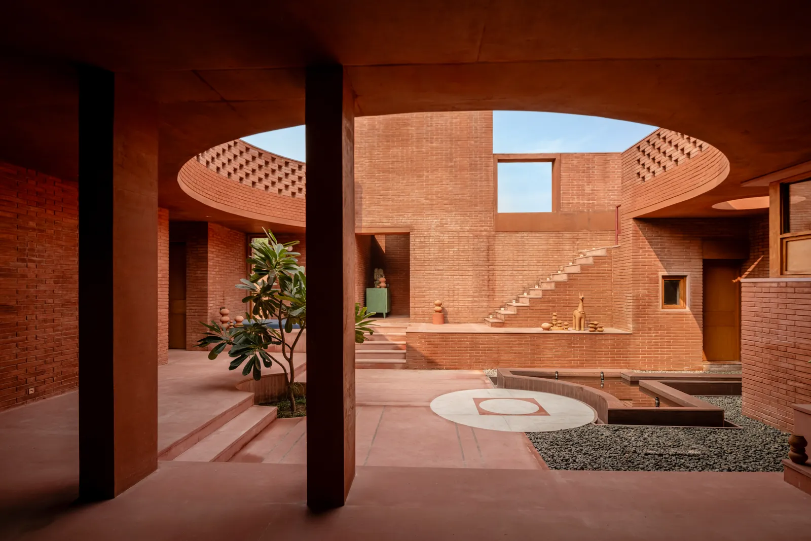 Top Picks - 7 Terracotta Houses Celebrating Texture, Light, And Earth