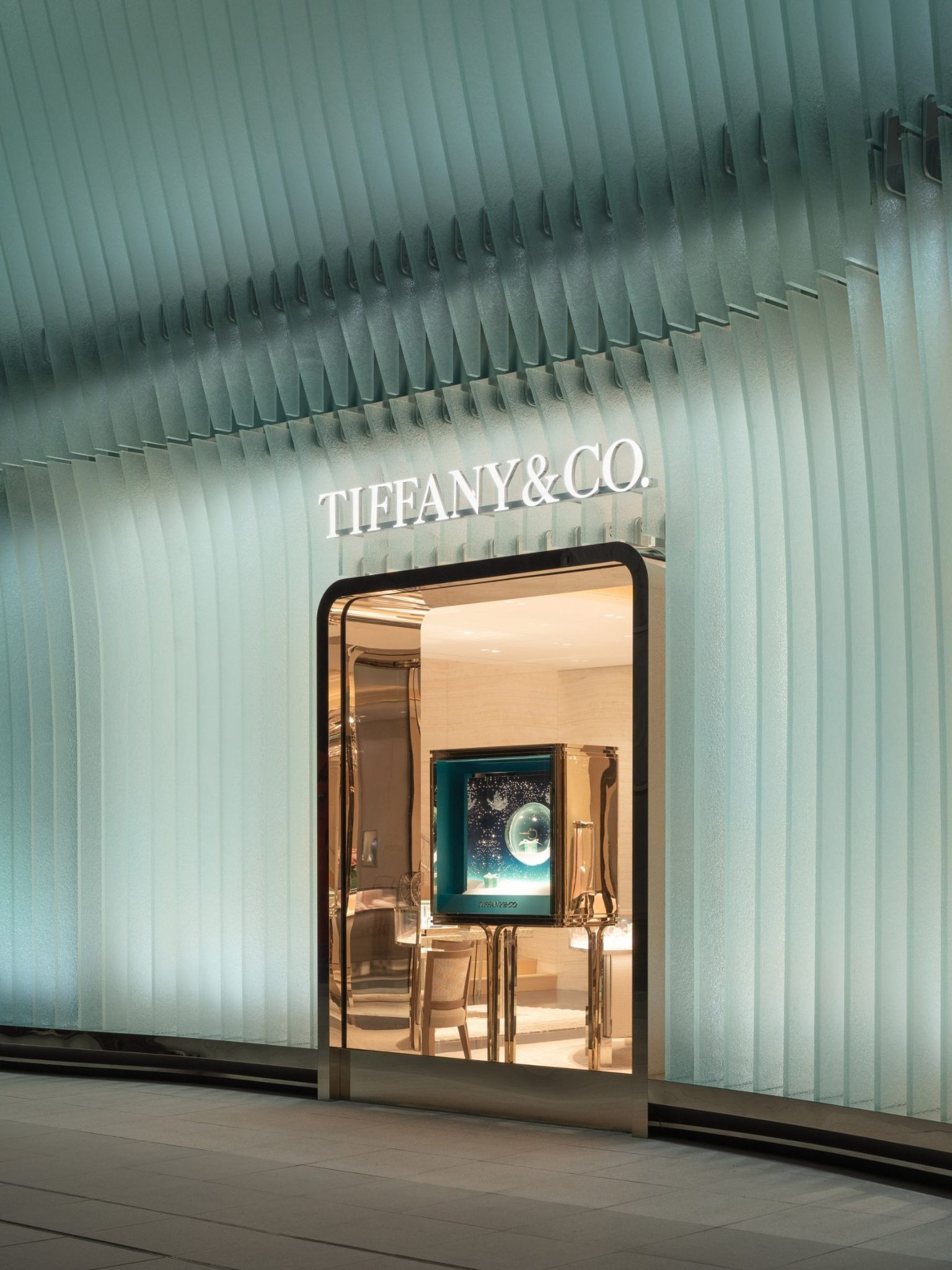 The Radiant Veil: MVRDV Unveils a 3D Printed Masterpiece for Tiffany & Co. in Beijing