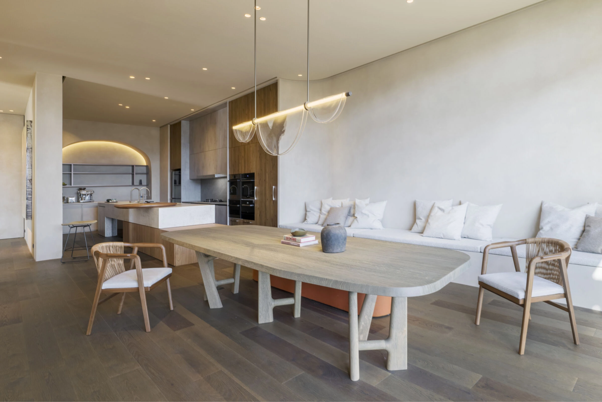 Echo Villa: A Serene Dialogue Between Interior Light, Landscape, and the Soul of Living