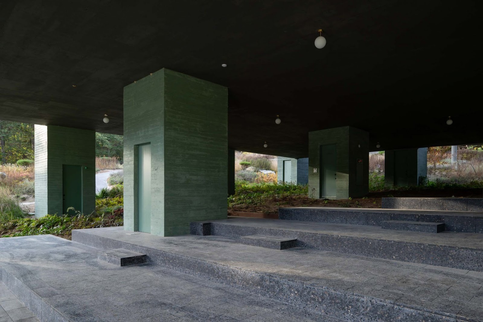 Pezo von Ellrichshausen Suspends a Concrete Monolith in the Korean Wilds