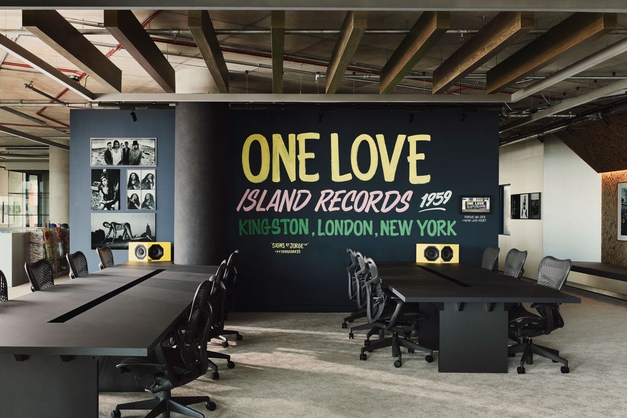 When Two Music Legacies Share a Roof: Curating Heritage in Office Design