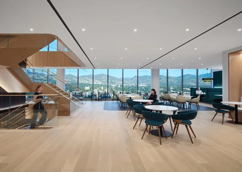 Perkins&Will Sculpts a Sanctuary of Light for a Salt Lake City Law Firm