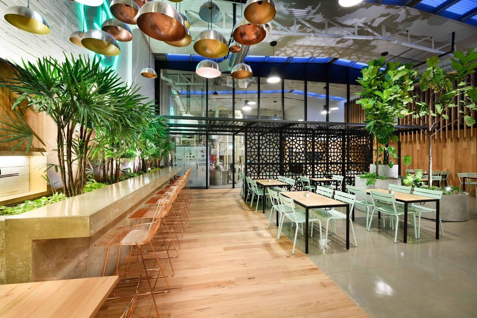 Rubia Café by pcg. Architects: Industrial Heritage Transformed into Warm Community Hub