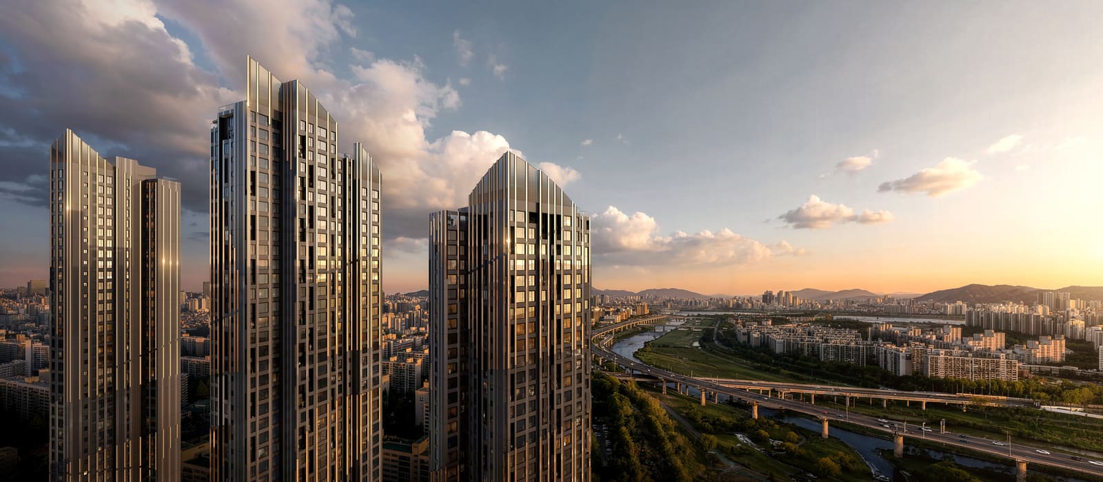 Celestial Aspirations: Daniel Libeskind Brings Vertical Density to Gangnam