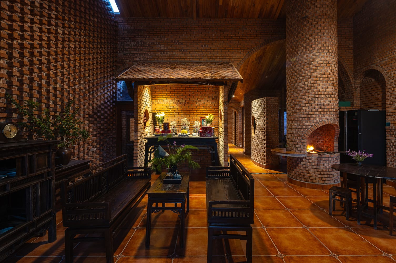 Nang House: A Brick Architecture That Breathes with Its Surroundings