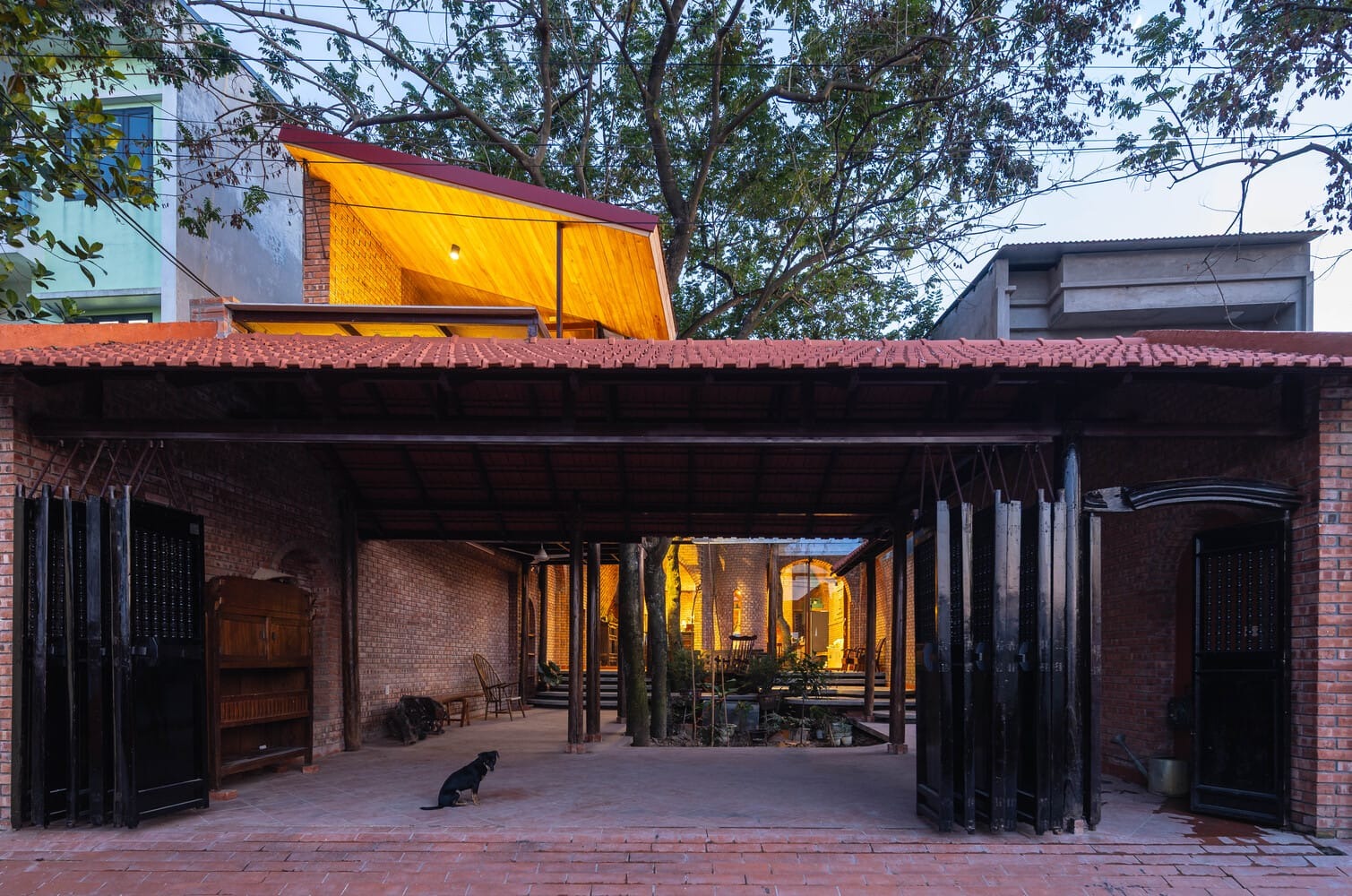 Nang House: A Brick Architecture That Breathes with Its Surroundings