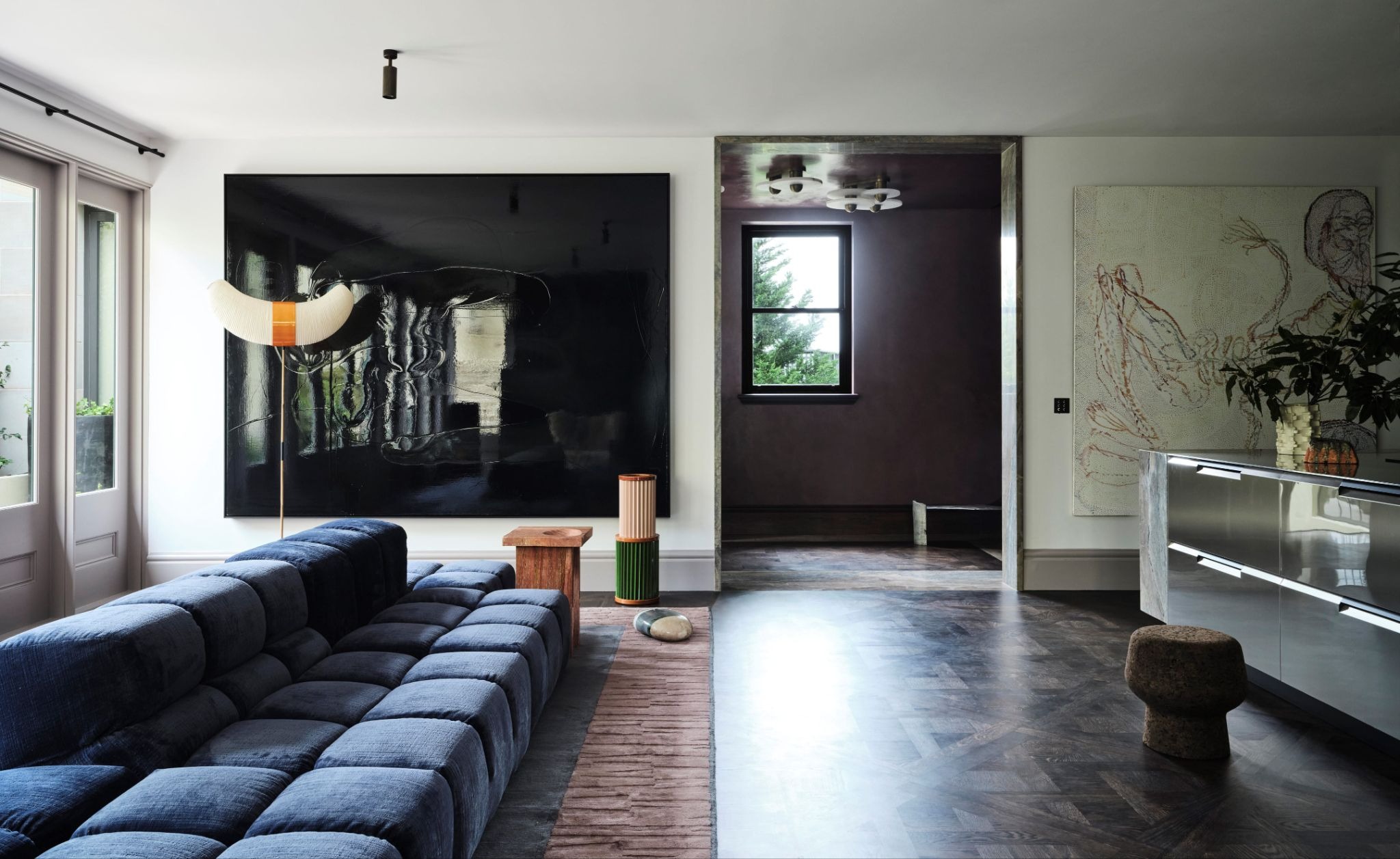 Jillian Dinkel Paints Sydney's Kilmory House in Shadows and Stone
