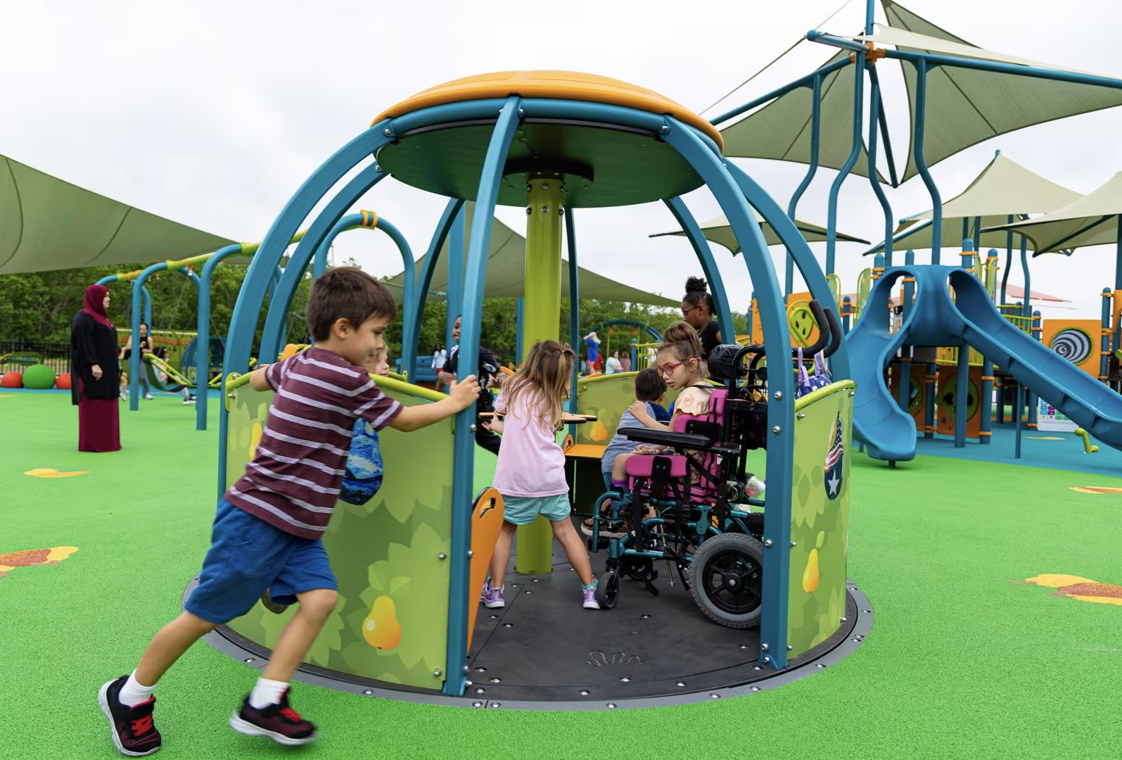 Inclusive Playgrounds: Universal Design For Children Of All Abilities