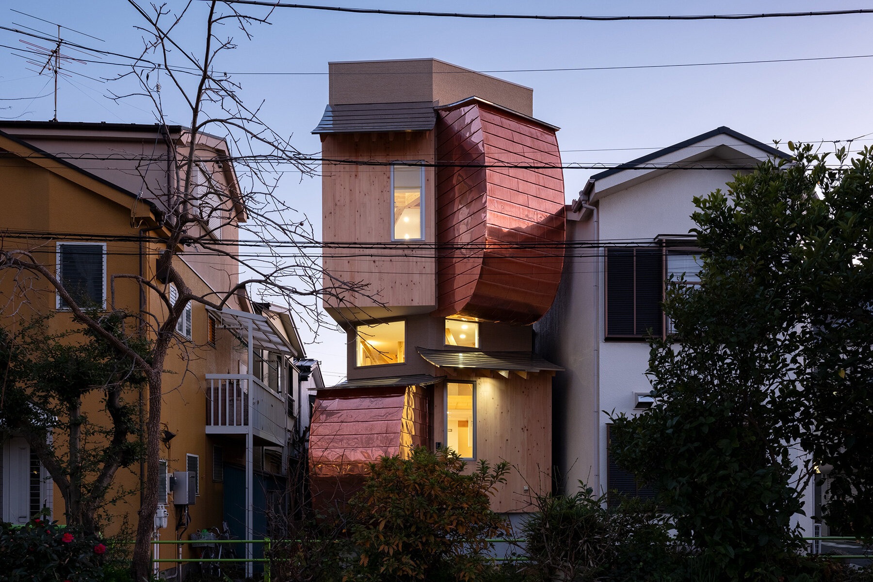 In Tokyo’s Nerima Ward, Shin Aoki and Partners Sculpt the 'Green House,' a Compact Dwelling Designed to Breathe and Patinate