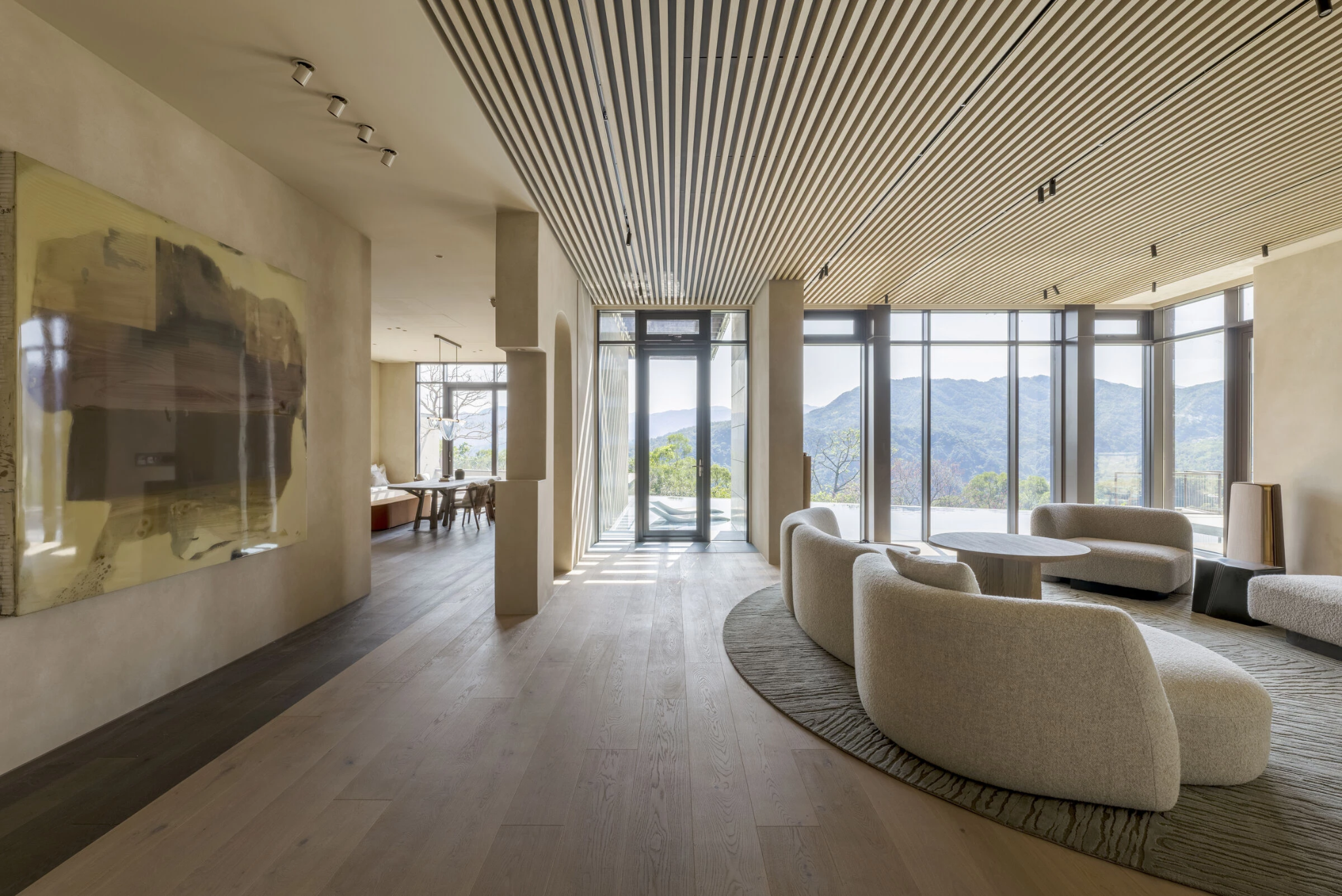 Echo Villa: A Serene Dialogue Between Interior Light, Landscape, and the Soul of Living