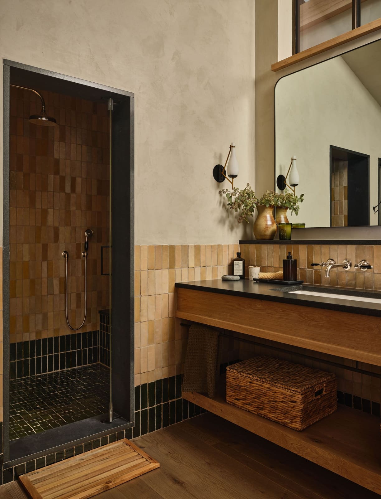 Hard-Surface Bath Mats That Solve Mildew Without Sacrificing Design
