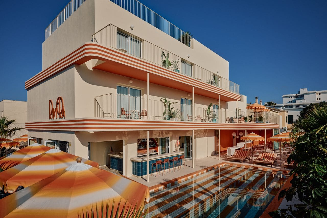 Riviera Hotel Rewrites the Balearic Playbook with Retro Mediterranean Colour
