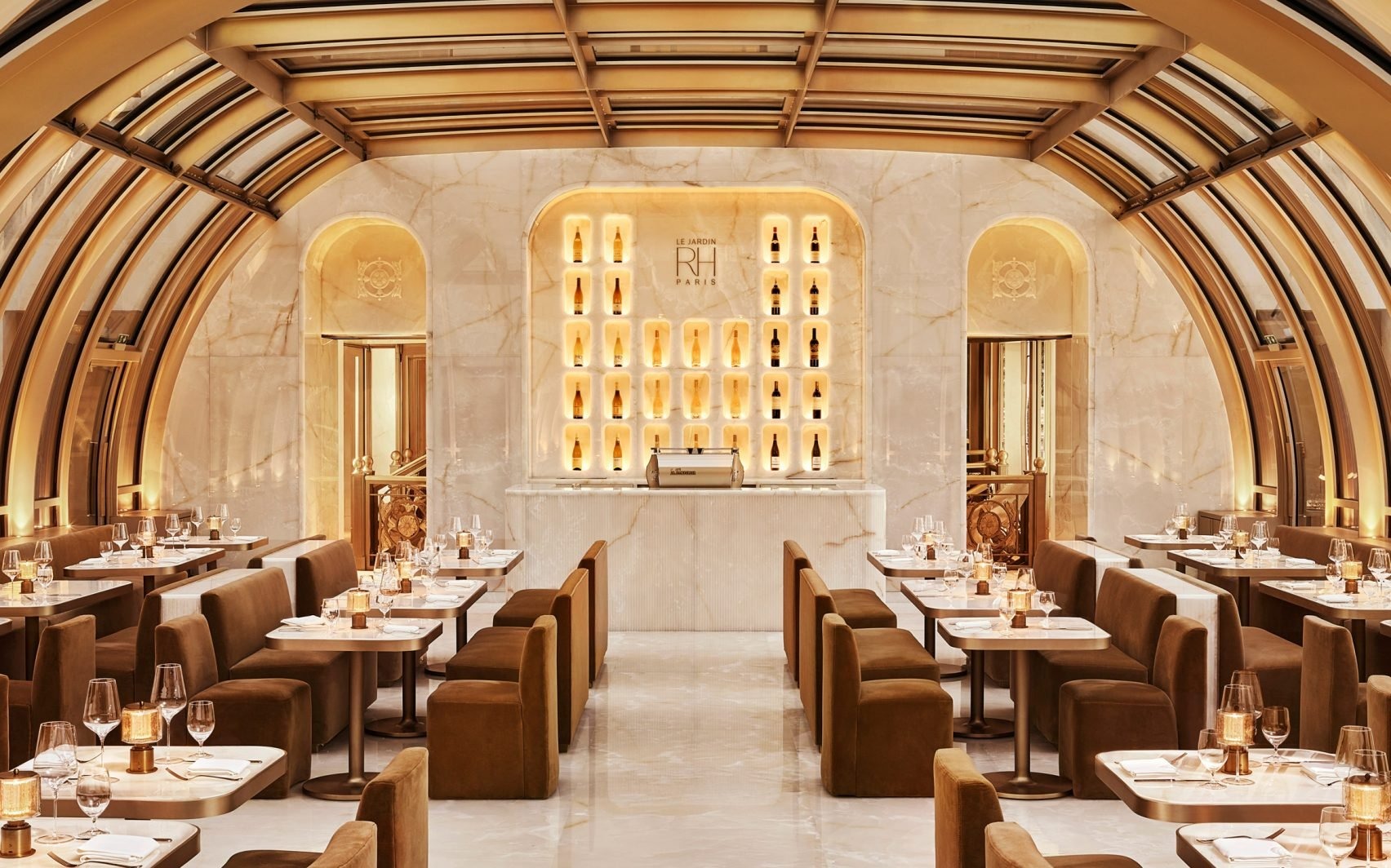 RH Paris Gallery: Architecture, Art and Dining Aligned