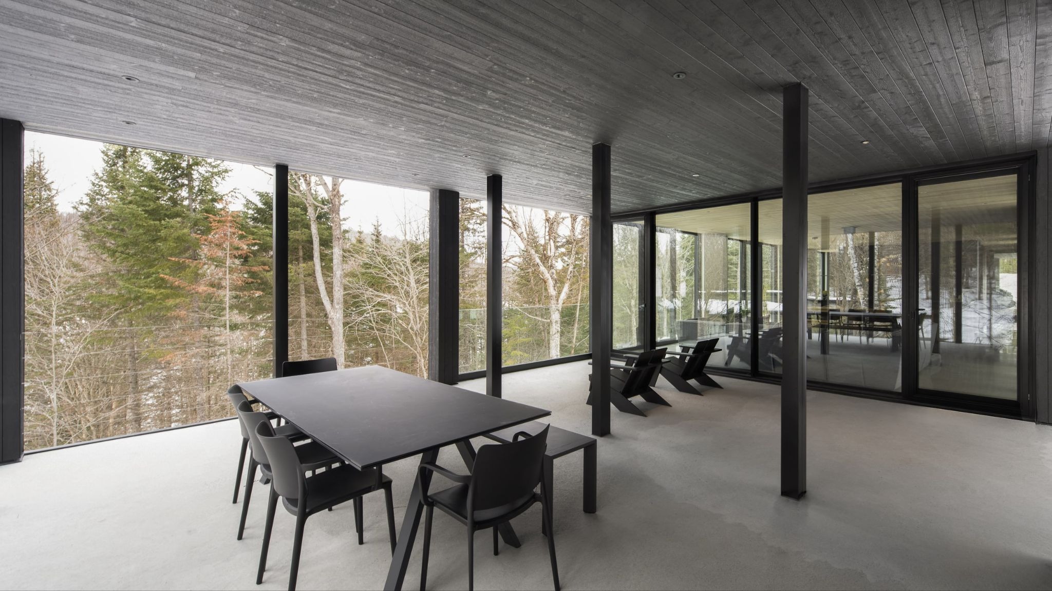DKA Architects Composes a Rhythmic Sanctuary at Lac-Rougeaud