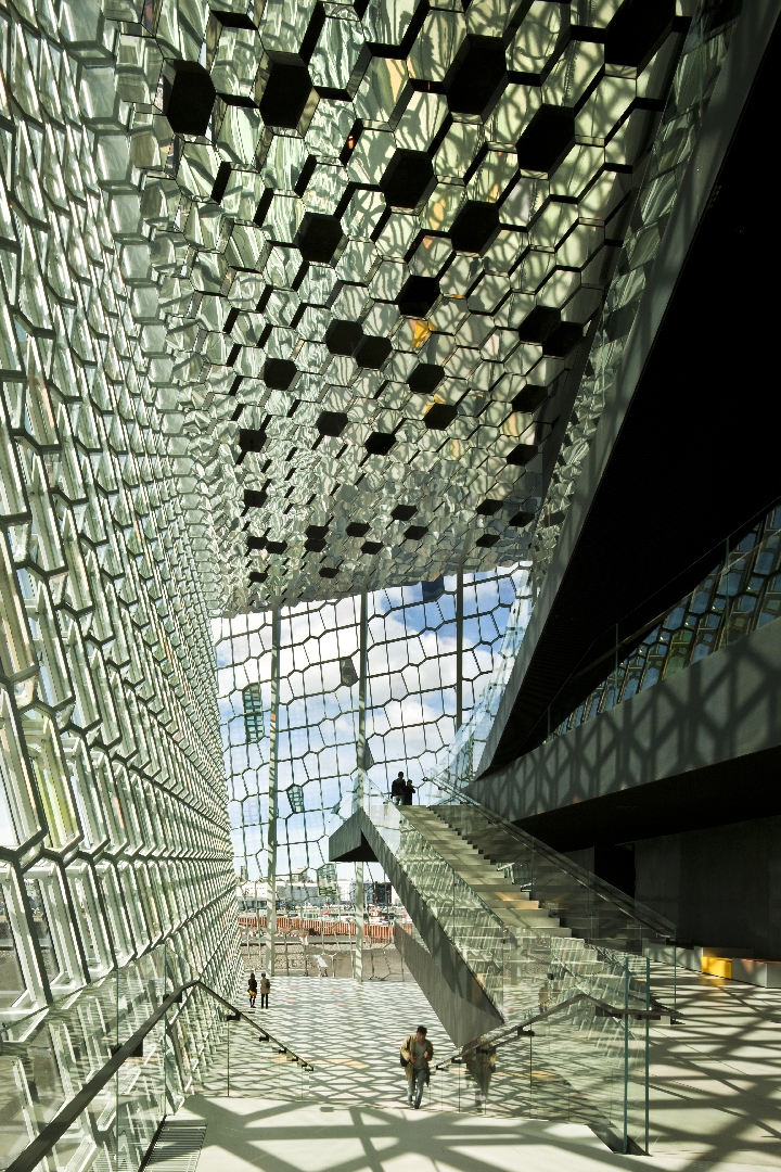 Color In Transitional Spaces: Staircases, Corridors, Atriums