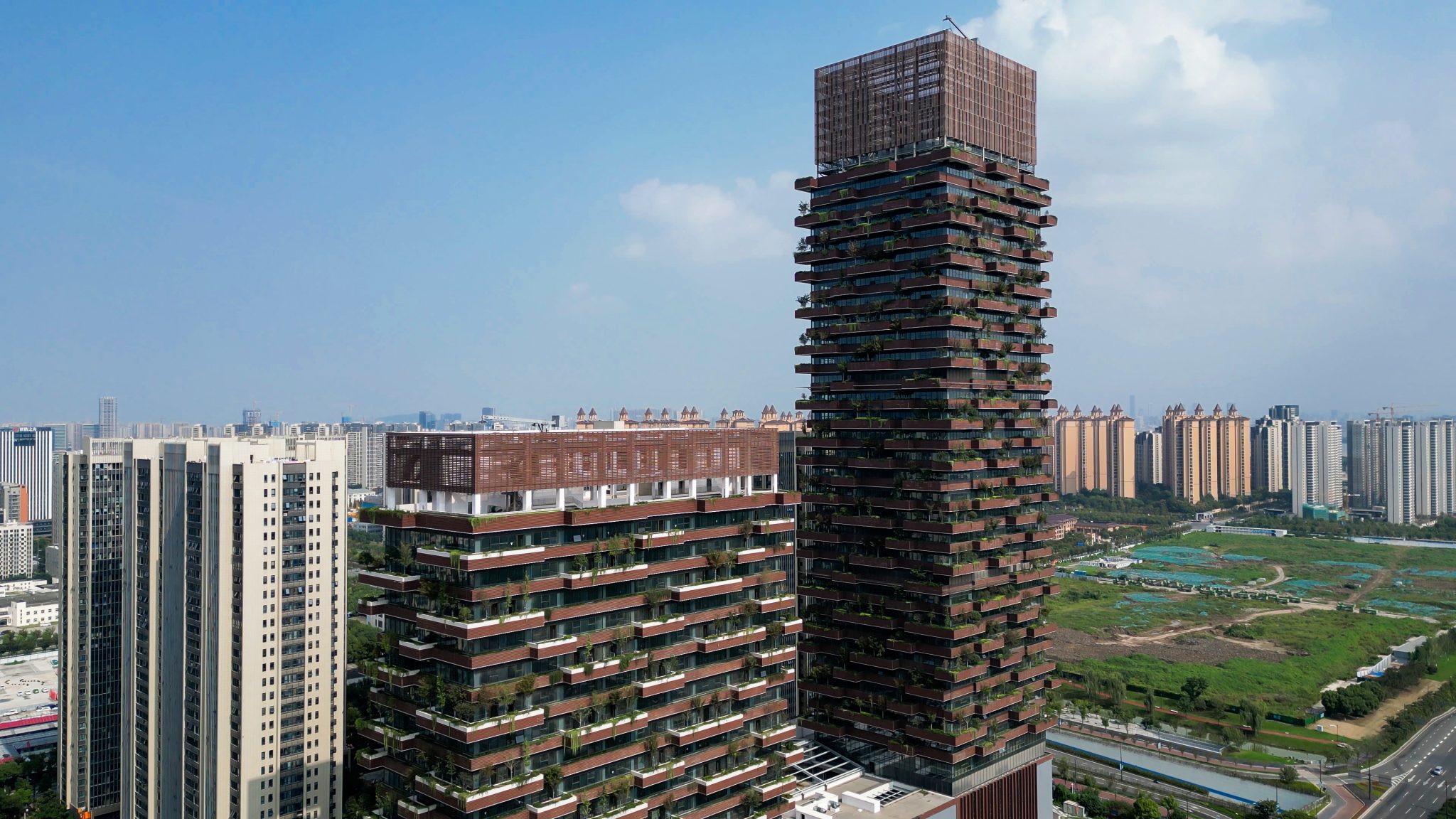 Beyond Green Roofs: Biodiversity Corridors In Vertical Developments