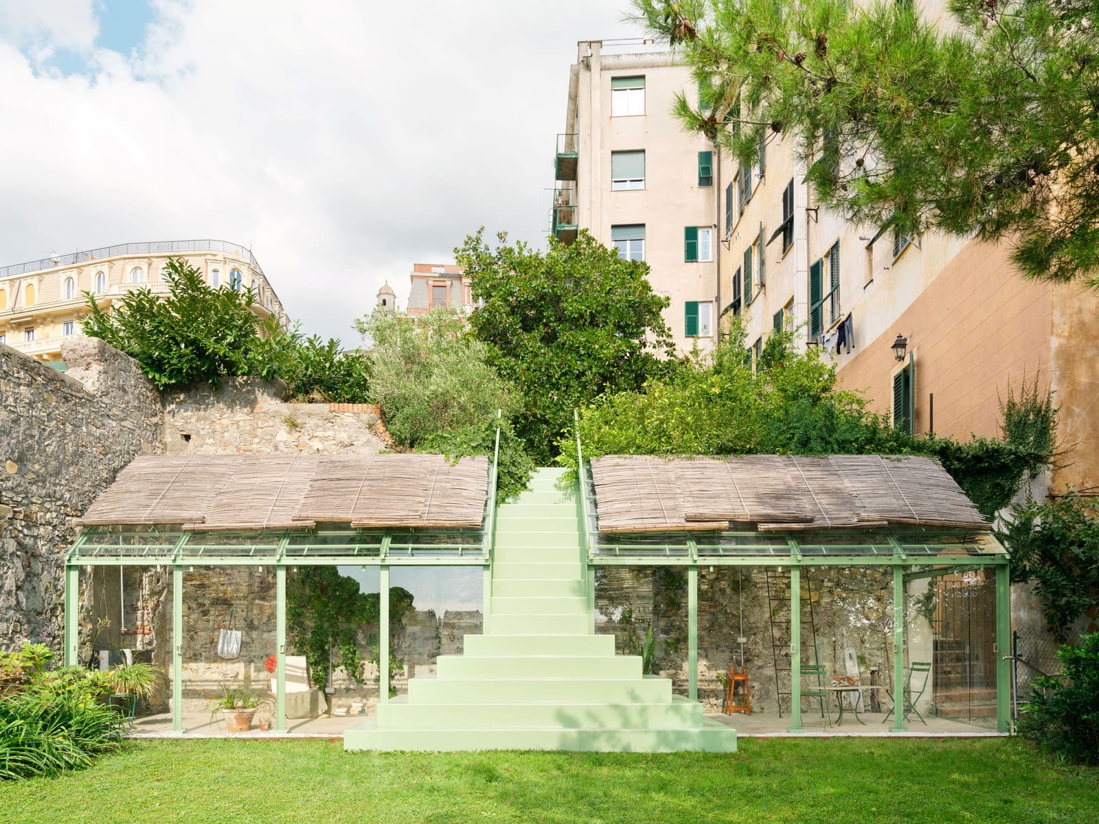 When a Garden Slope Becomes Architecture