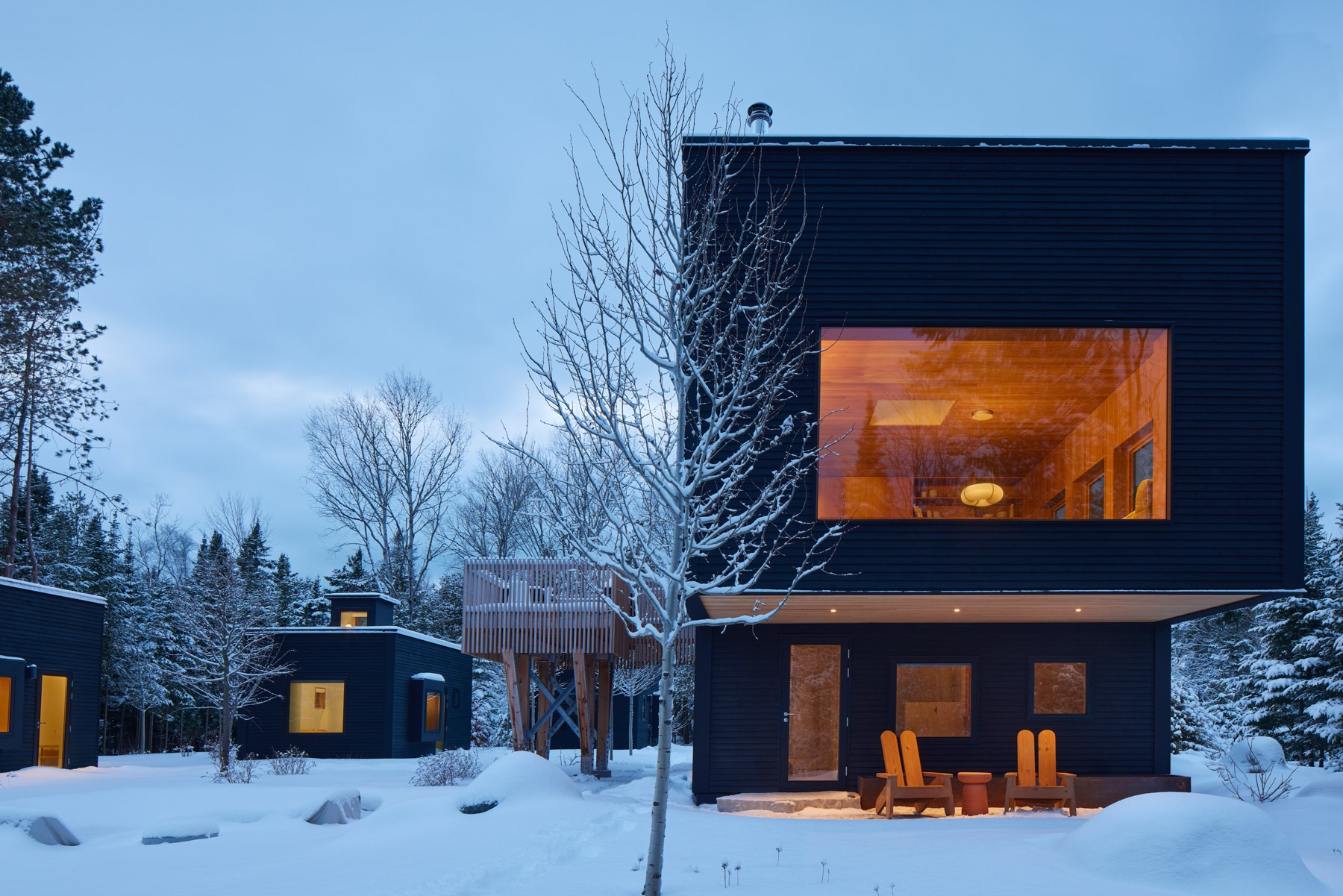 The Modern Settlement: Salmela and And And And Studio Erect a Folkloric Village on the Great Lakes