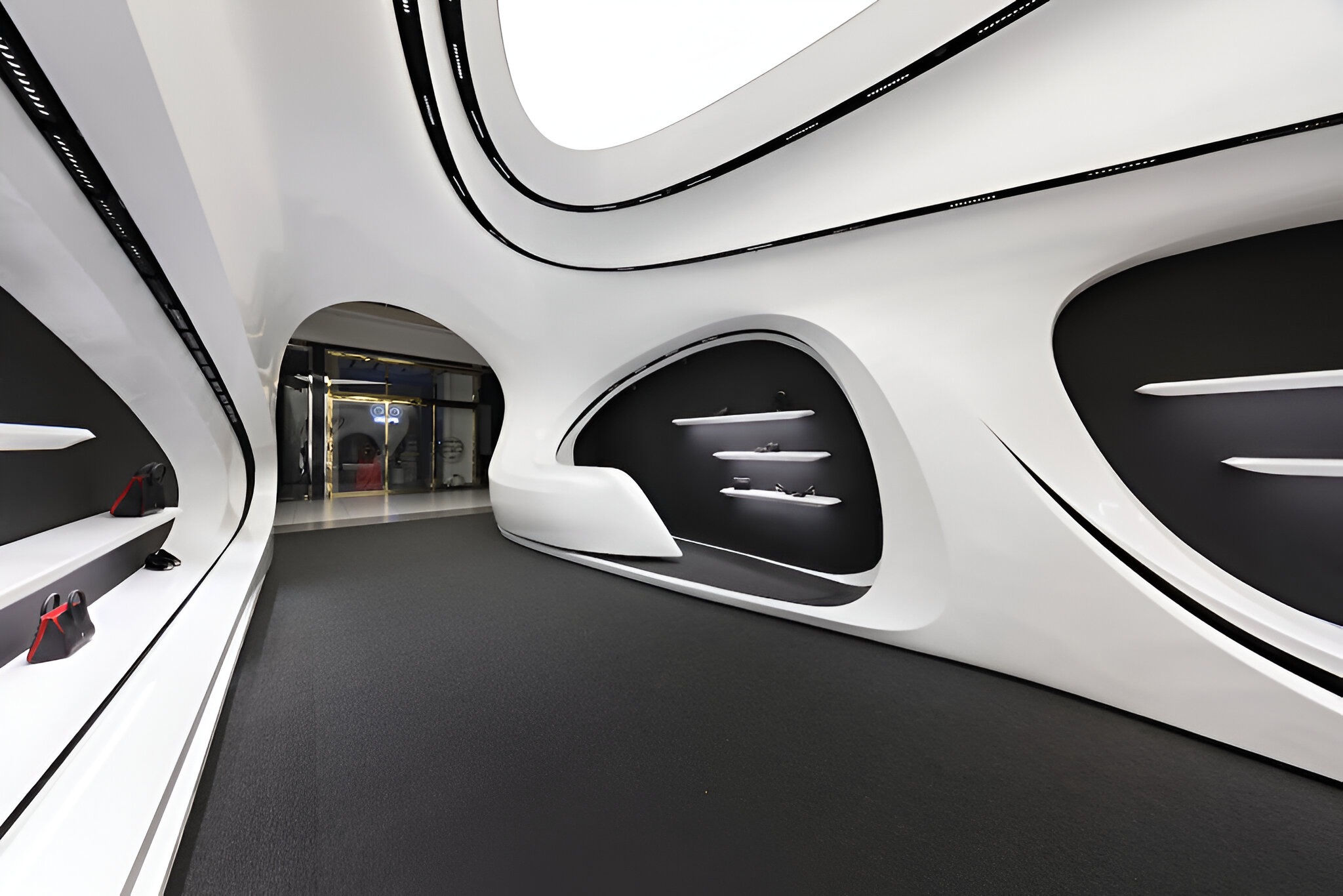 Magnetic Field (KALU2) by Hasht Architects Turns Retail into an Immersive Spatial Experience