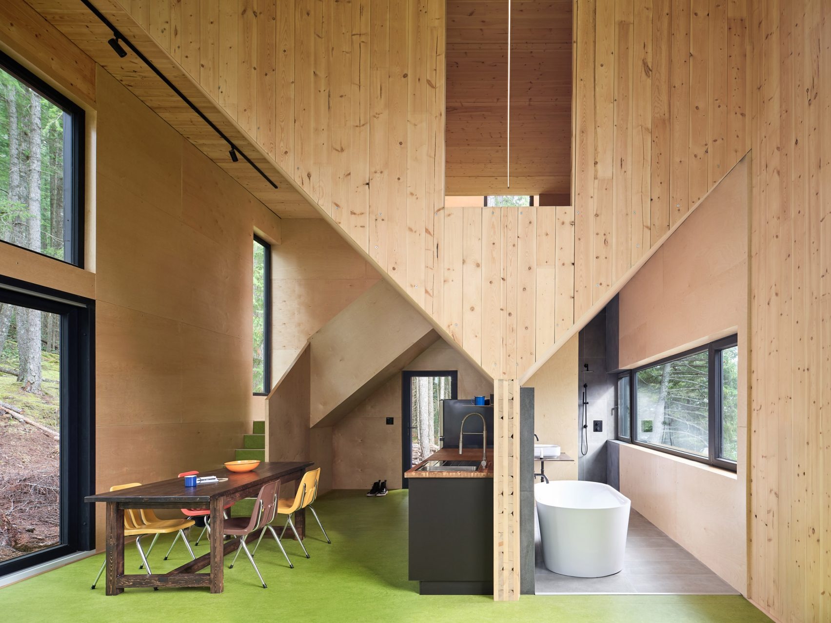 The Nest: Daria Sheina Studio’s Solar-Powered Perch in the British Columbia Canopy