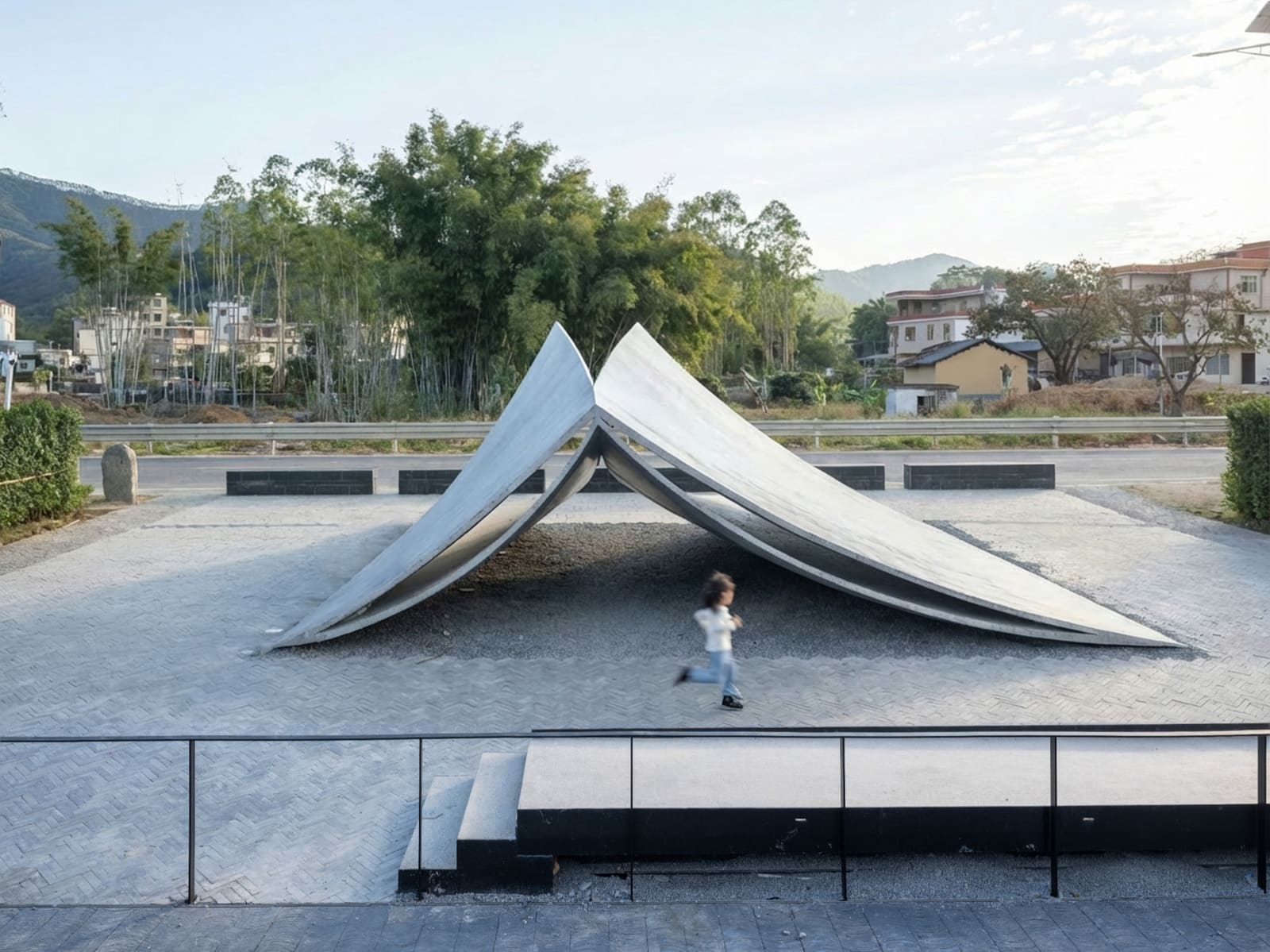 When Architecture Becomes Threshold: A Riverside Installation in Guangdong