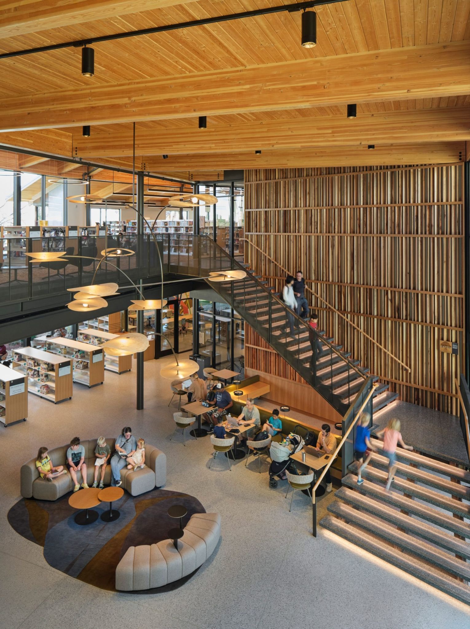 Cedar Park Public Library: A Porch Shaping the Future of Communal Learning