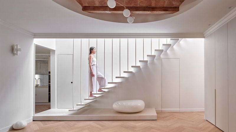 Éventail Apartment by Cometa Architects - Radiating Living in Barcelona’s Eixample