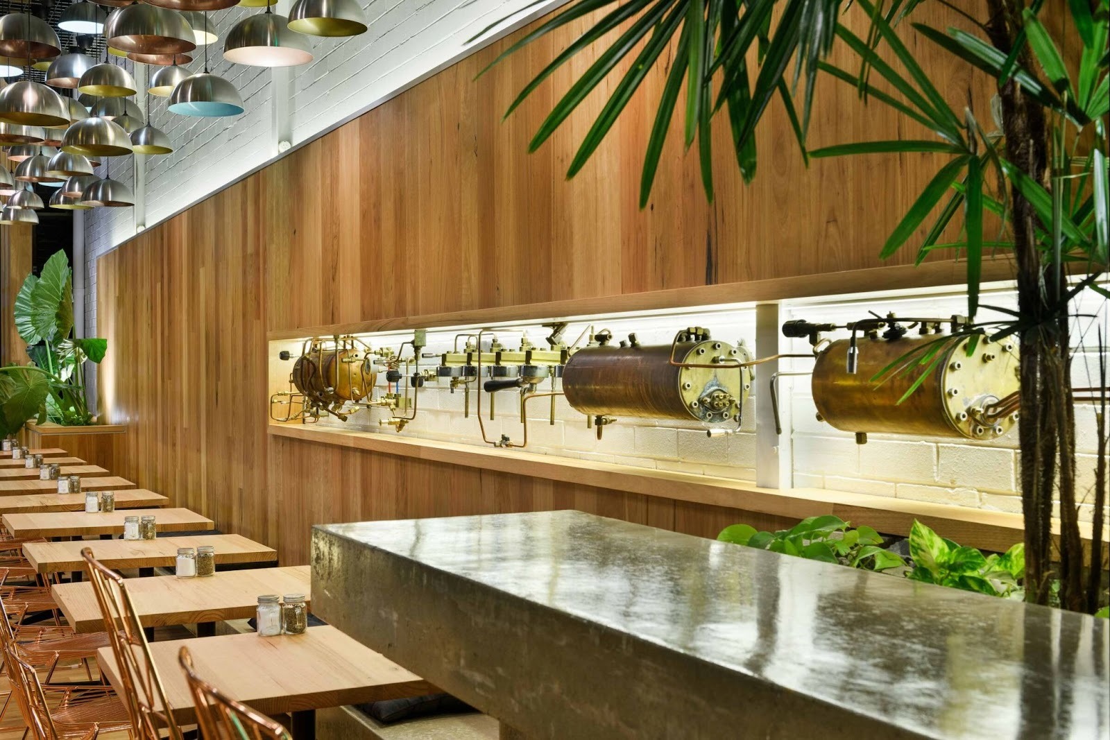 Rubia Café by pcg. Architects: Industrial Heritage Transformed into Warm Community Hub