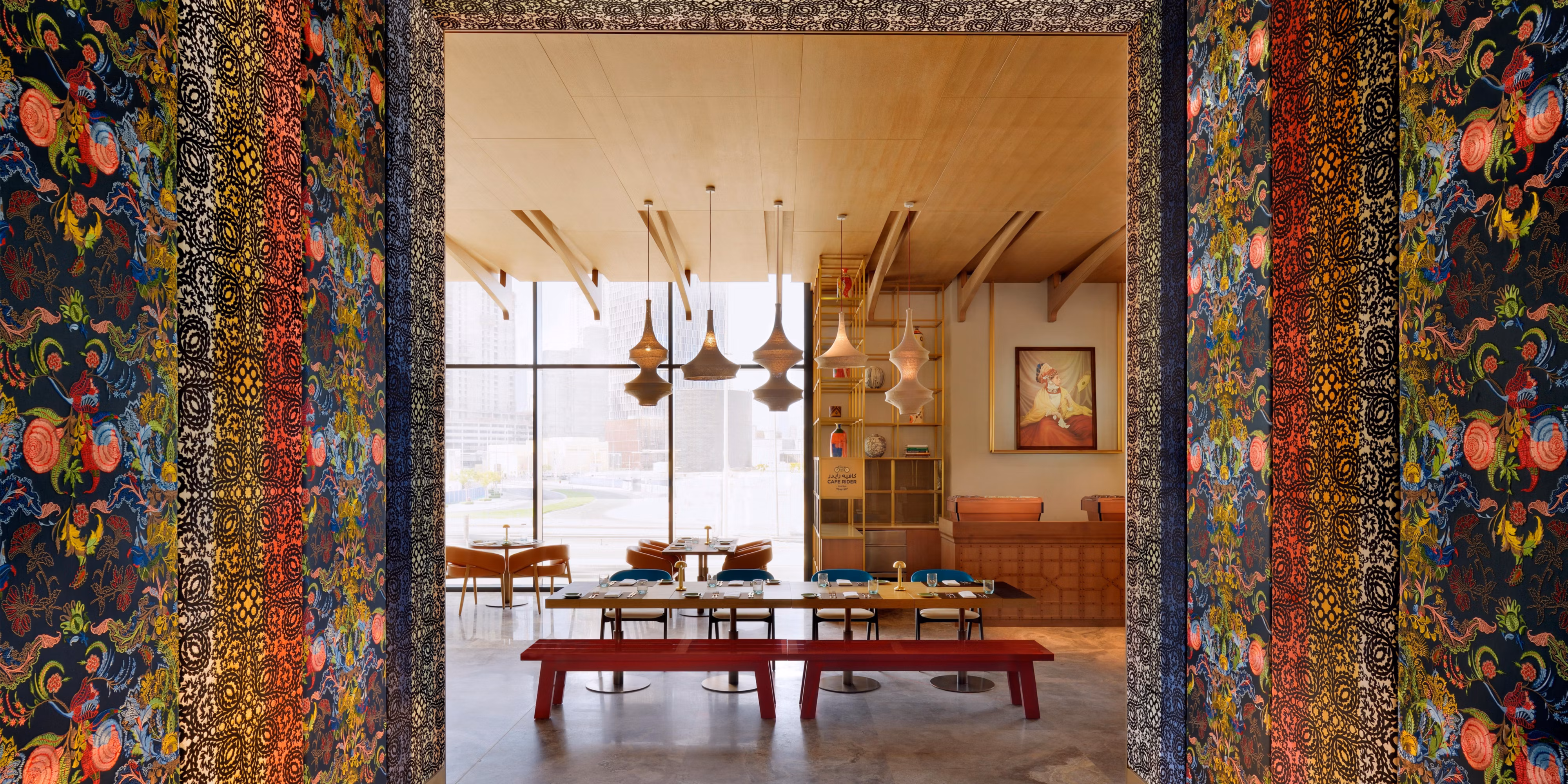 Color In Transitional Spaces: Staircases, Corridors, Atriums