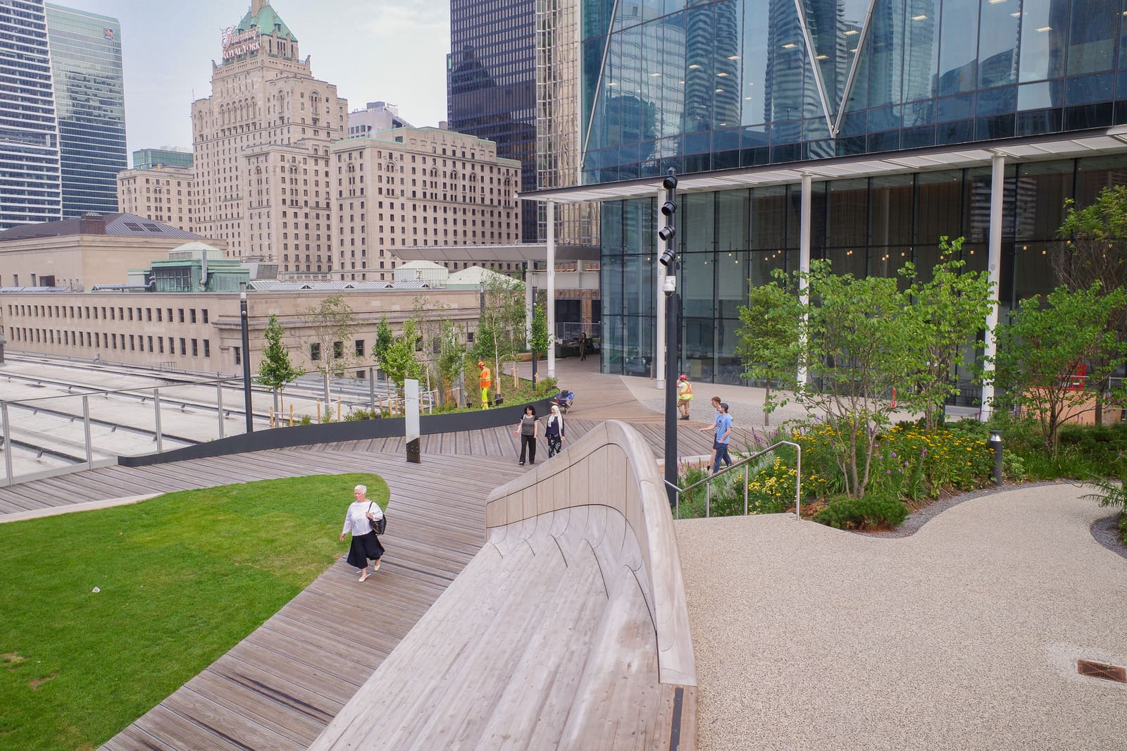 How Infrastructure Shaped the Design of a Twin-Tower Campus