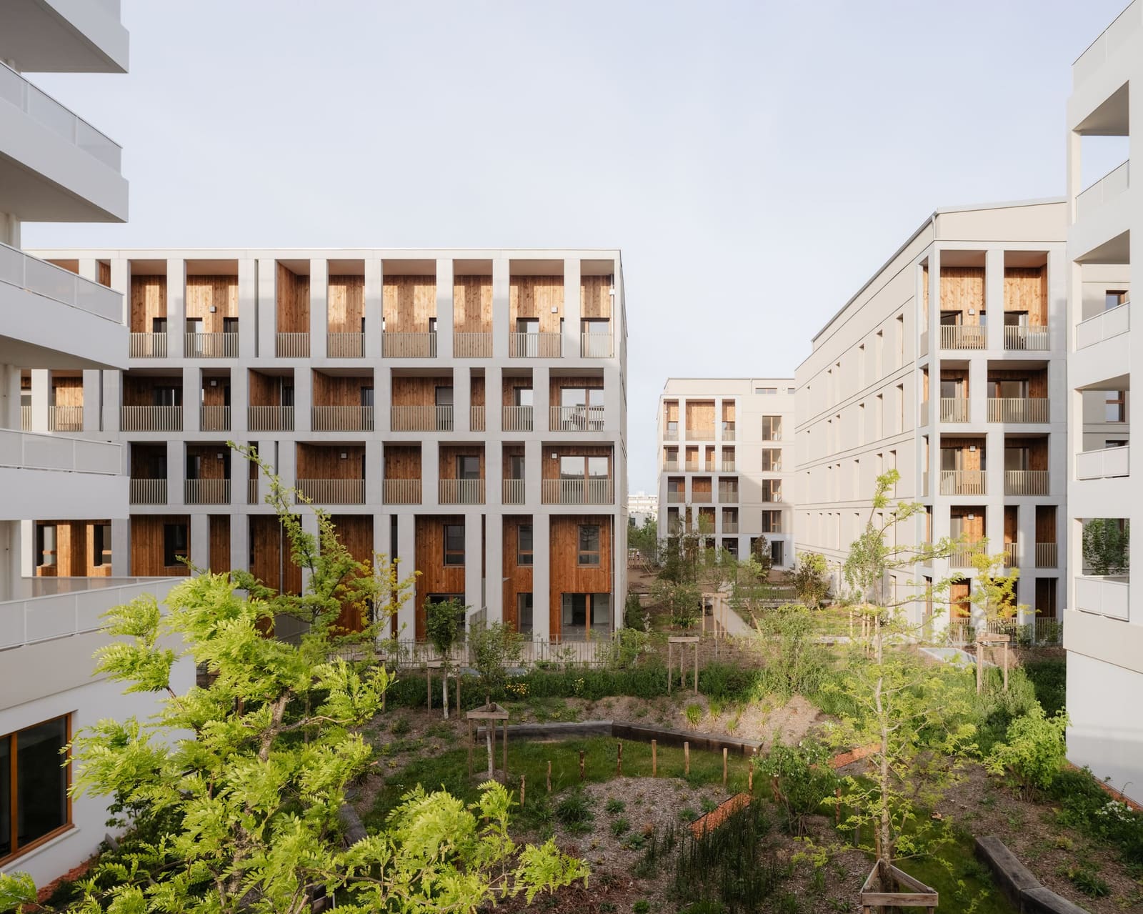 When Geometry Meets Nature: A Social Housing Block in Bron