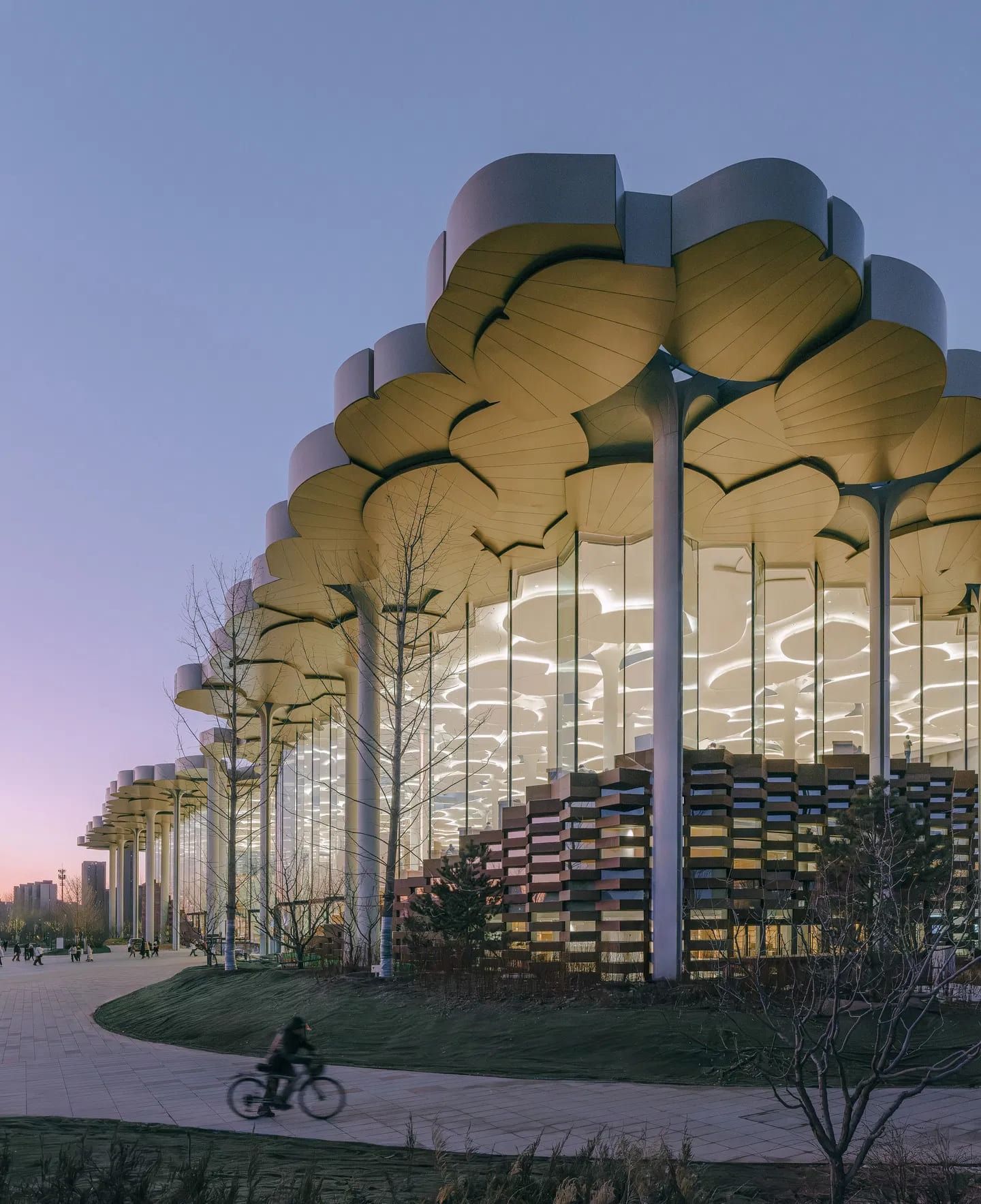Snøhetta’s Beijing City Library Redefines the Civic Cathedral