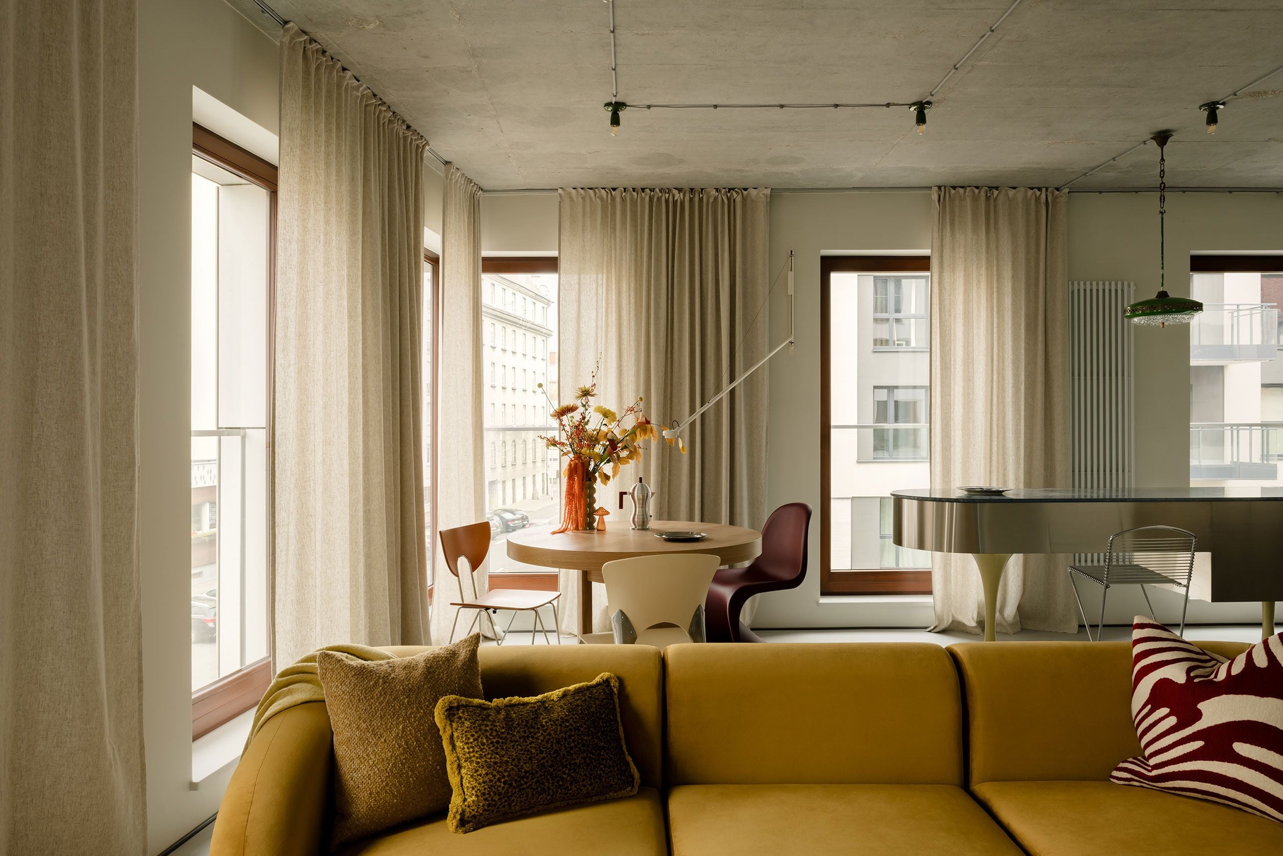 Concrete & Curiosity: Inside A Maximalist Apartment At Port Praski, Warsaw