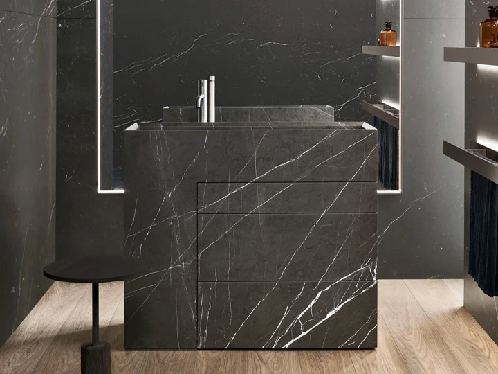 Noorth Redefines Bathroom Design with TOUCH: A Marble Basin of Pure Form and Expressive Materiality