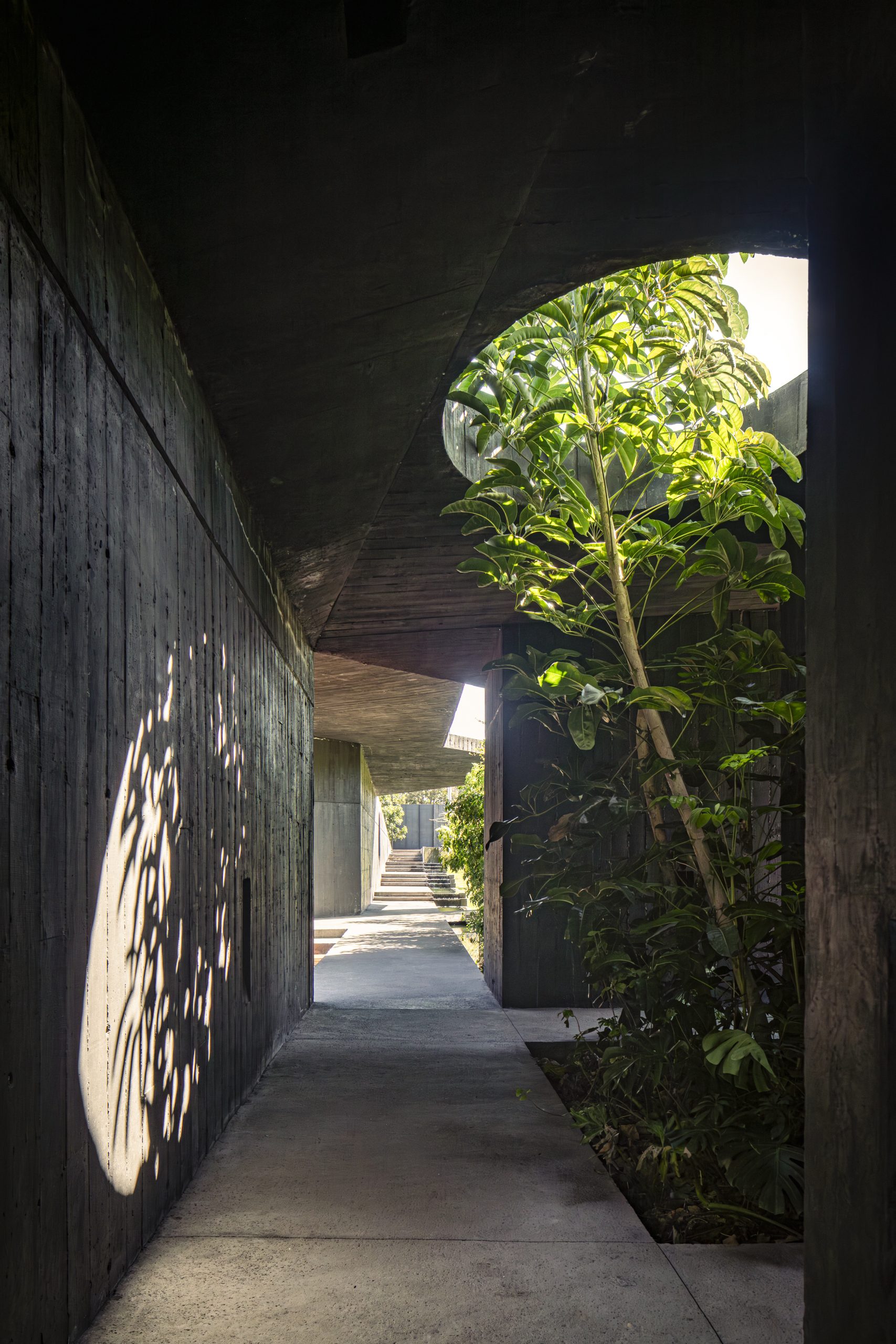 House Mavra: Where Black Concrete Frames The Landscape