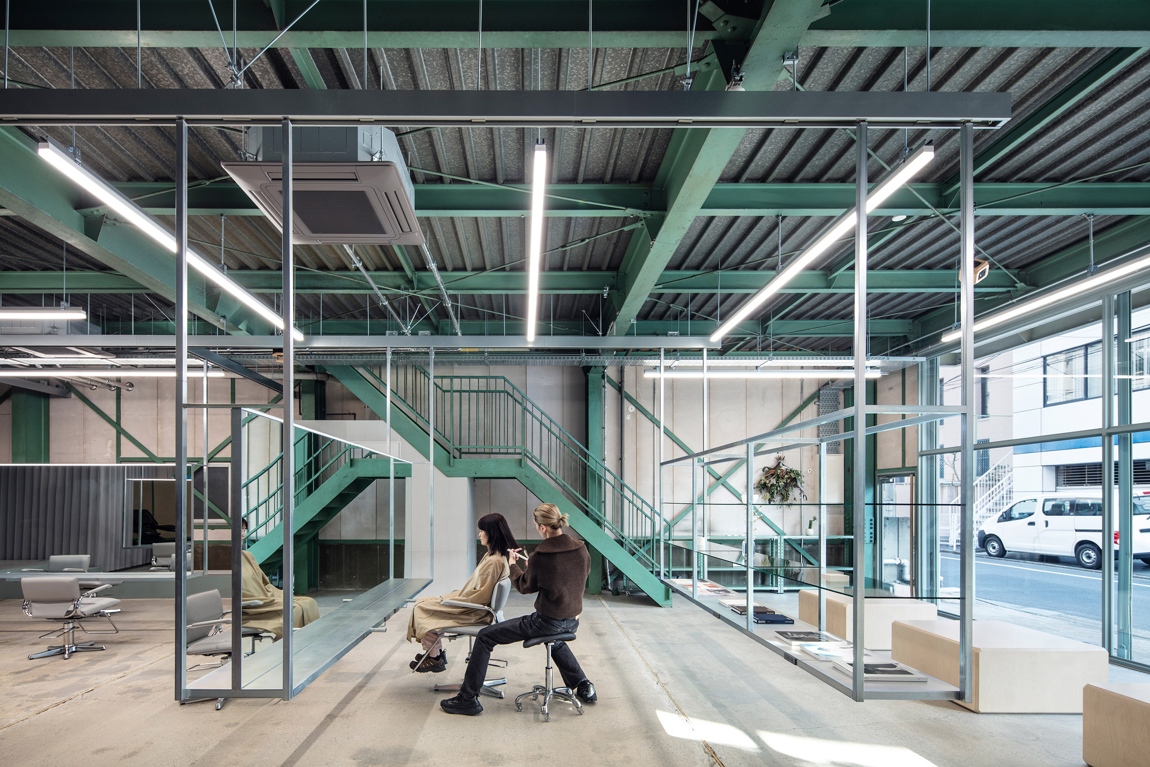 Where Beauty Meets Brutalism: Inside Tokyo’s Unravel Salon By Atelier Write