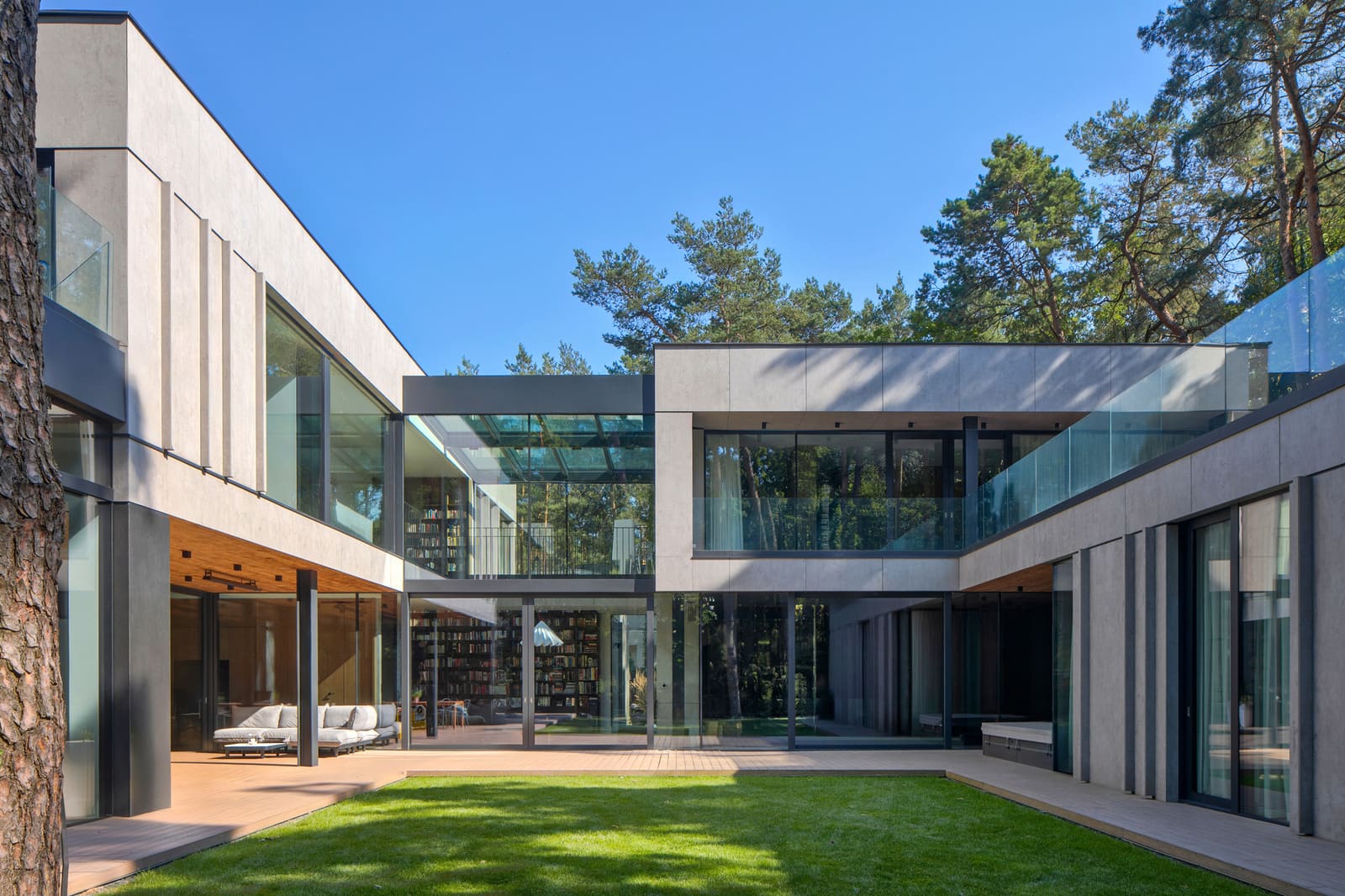 When a House Becomes a Frame for the Forest