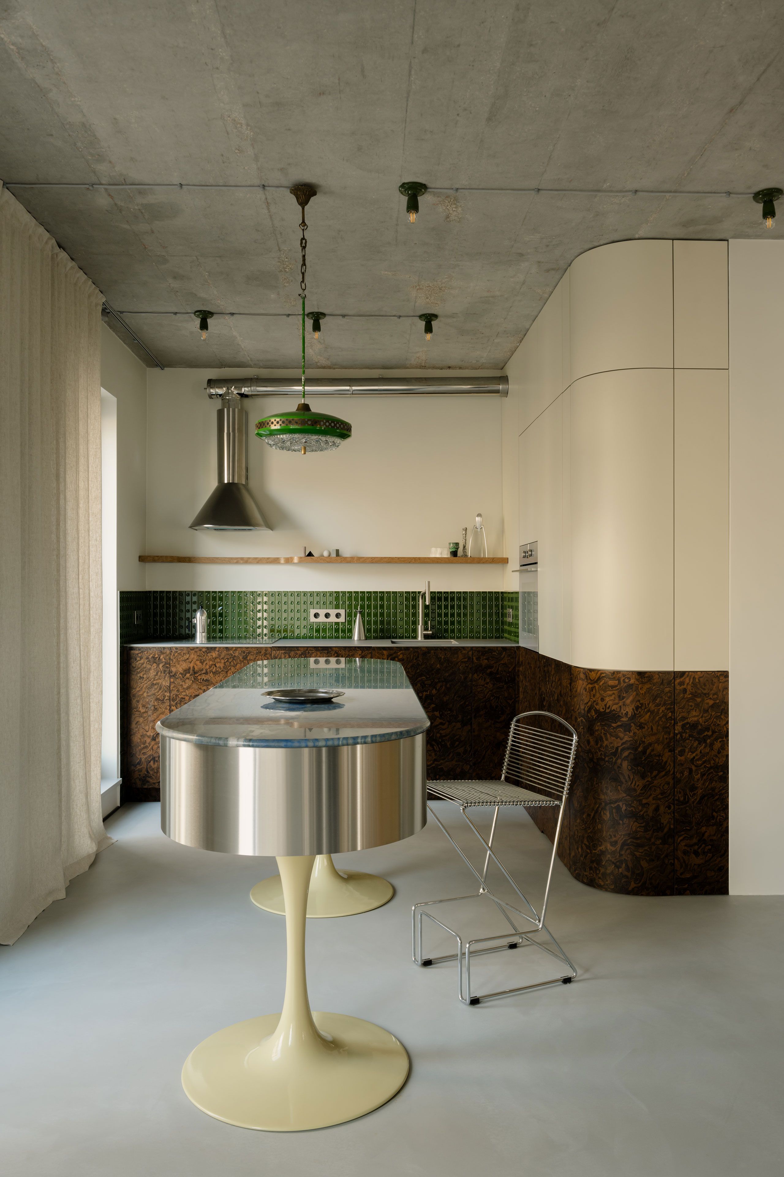 Concrete & Curiosity: Inside A Maximalist Apartment At Port Praski, Warsaw