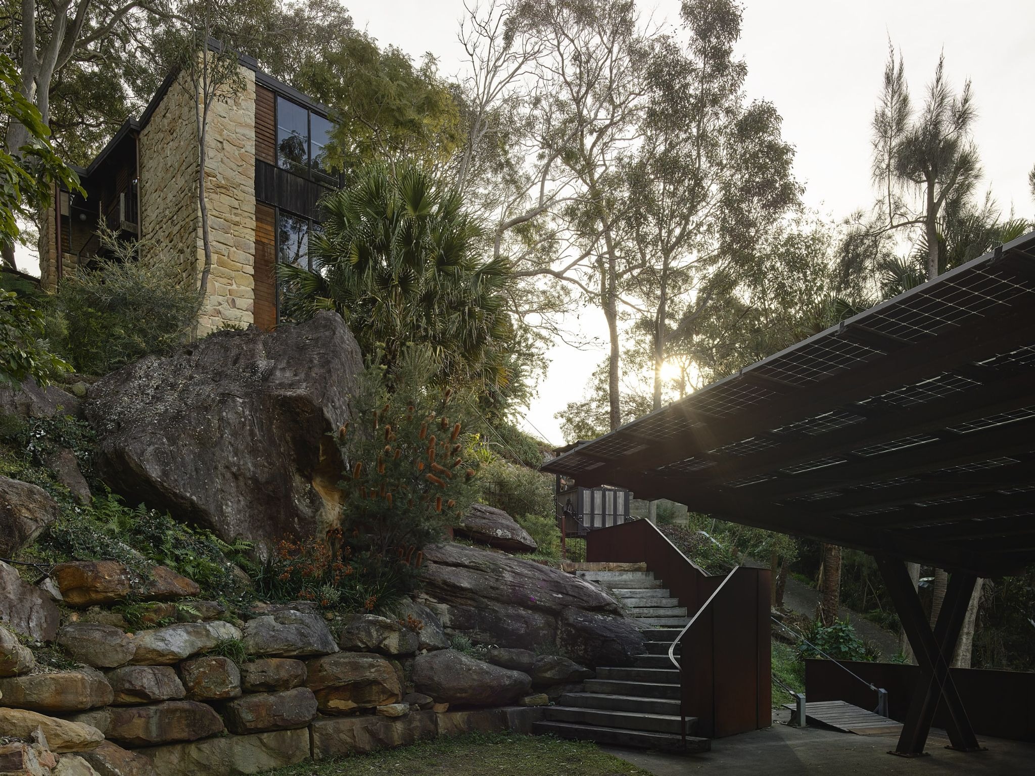Fiona Spence and Casey Brown Architecture Sculpt a Sanctuary of Zinc and Timber