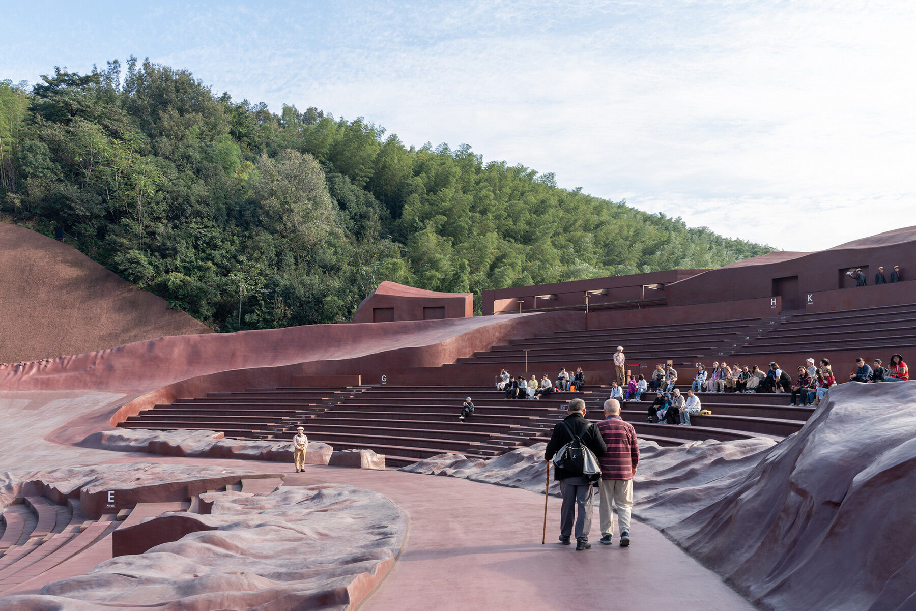 Where Birds And Humans Take the Stage: A New Kind Of Open-air Theater In China