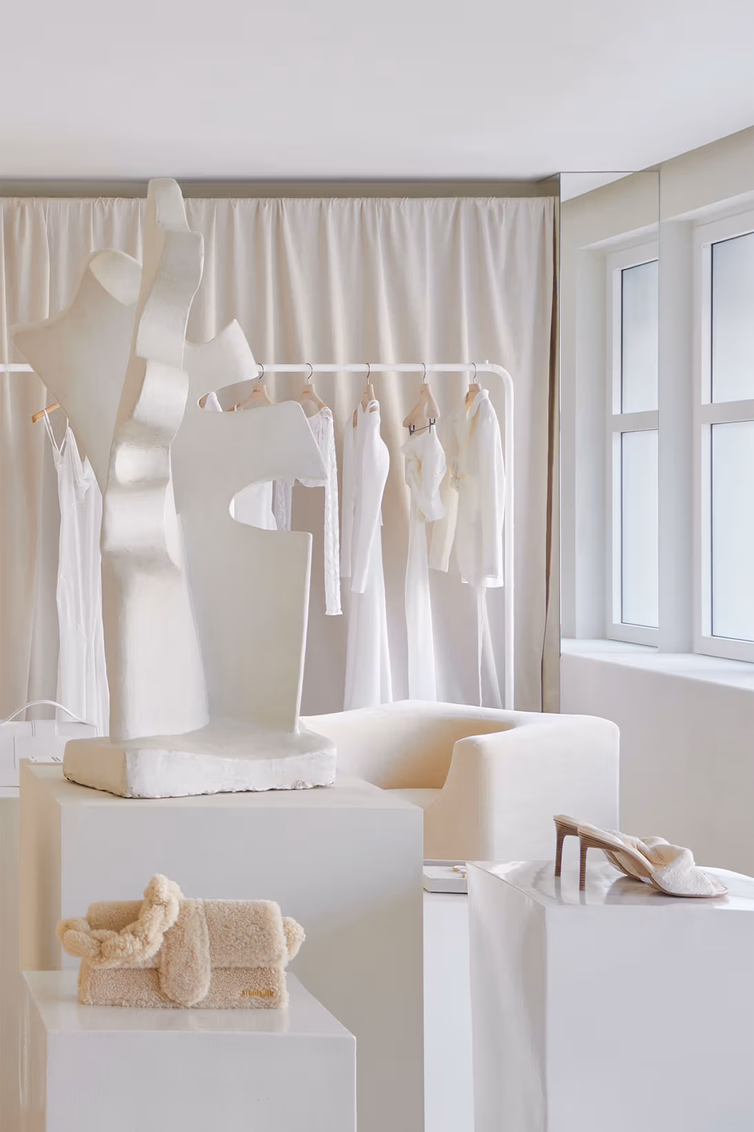 Monochrome Immersion: Inside Jacquemus’ Playful Spatial Experiments