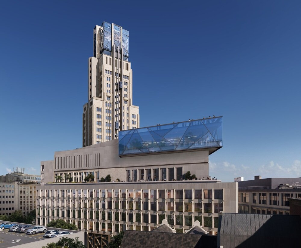 Studio Libeskind to Transform Antwerp’s Boerentoren into a Cultural Landmark