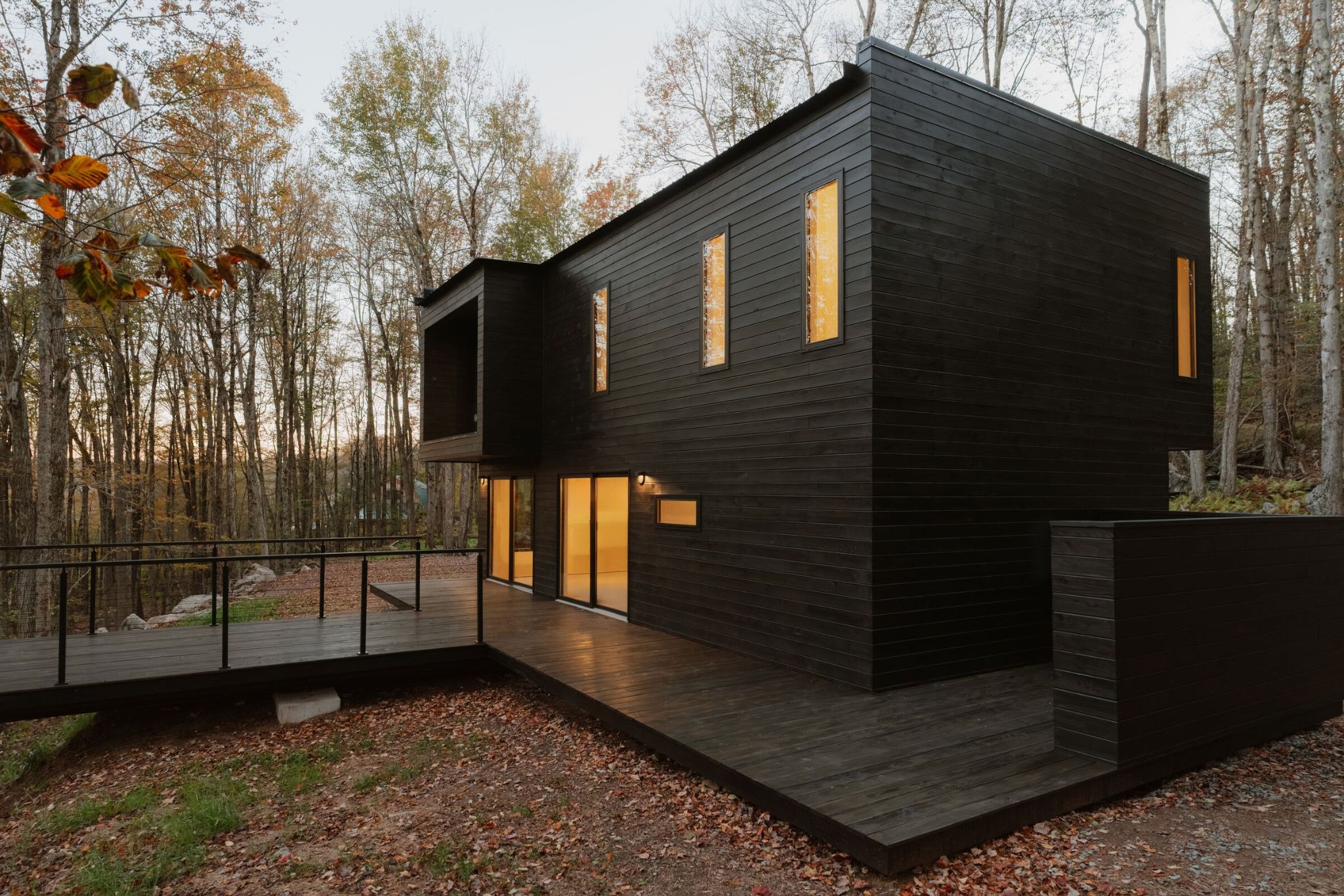 Marc Thorpe Defines the Boundary Between Man and Nature at Forest Edge House