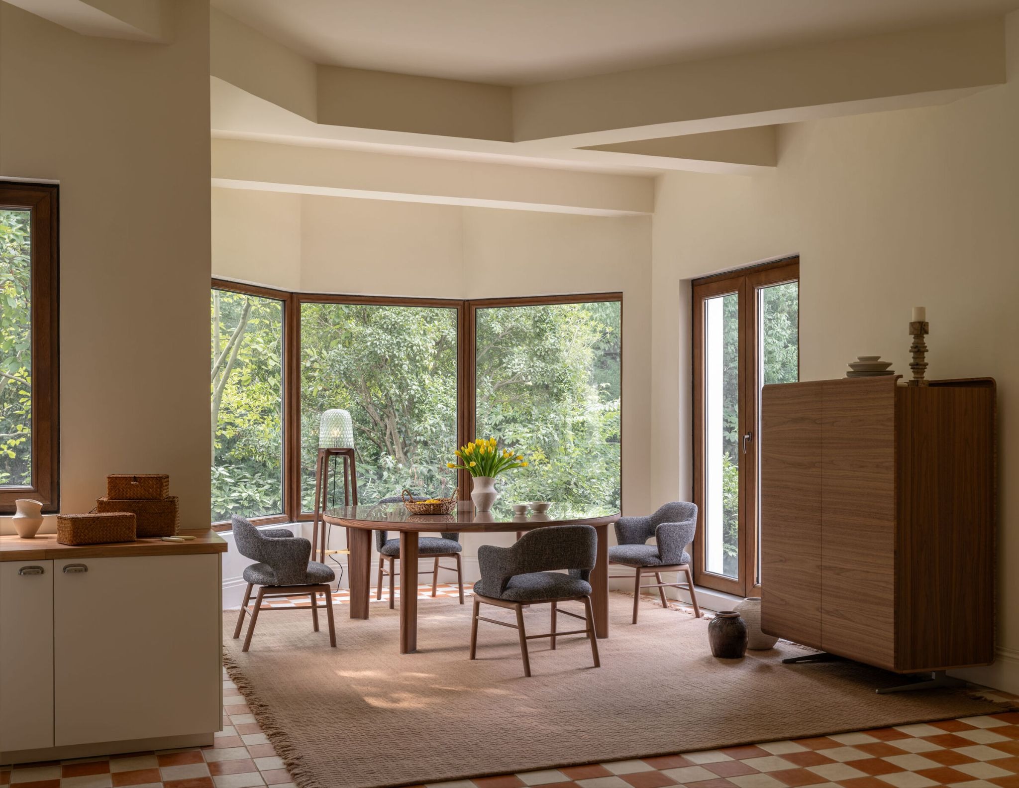 Flexform Orchestrates Silent Luxury in Shanghai’s Grey House