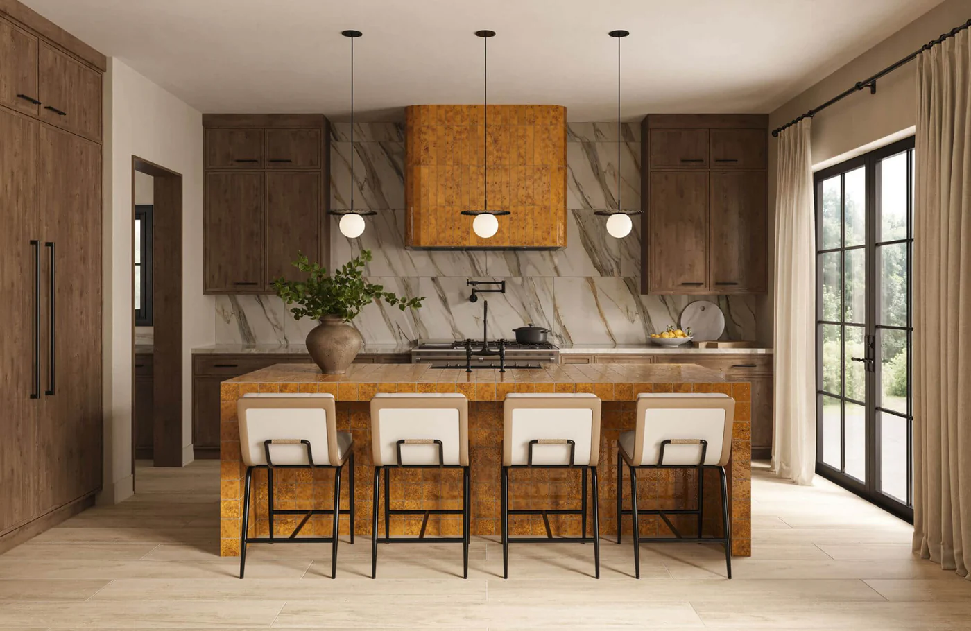 Grounded In Warmth: 5 Kitchen Flooring Trends Defining 2026
