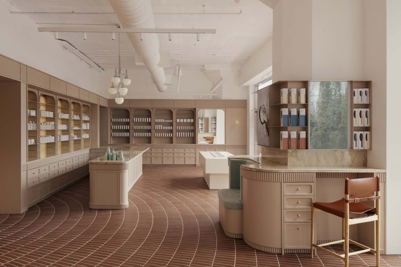 ODAMI Reimagines the Apothecary for Living Beauty’s Luxury Retail Space